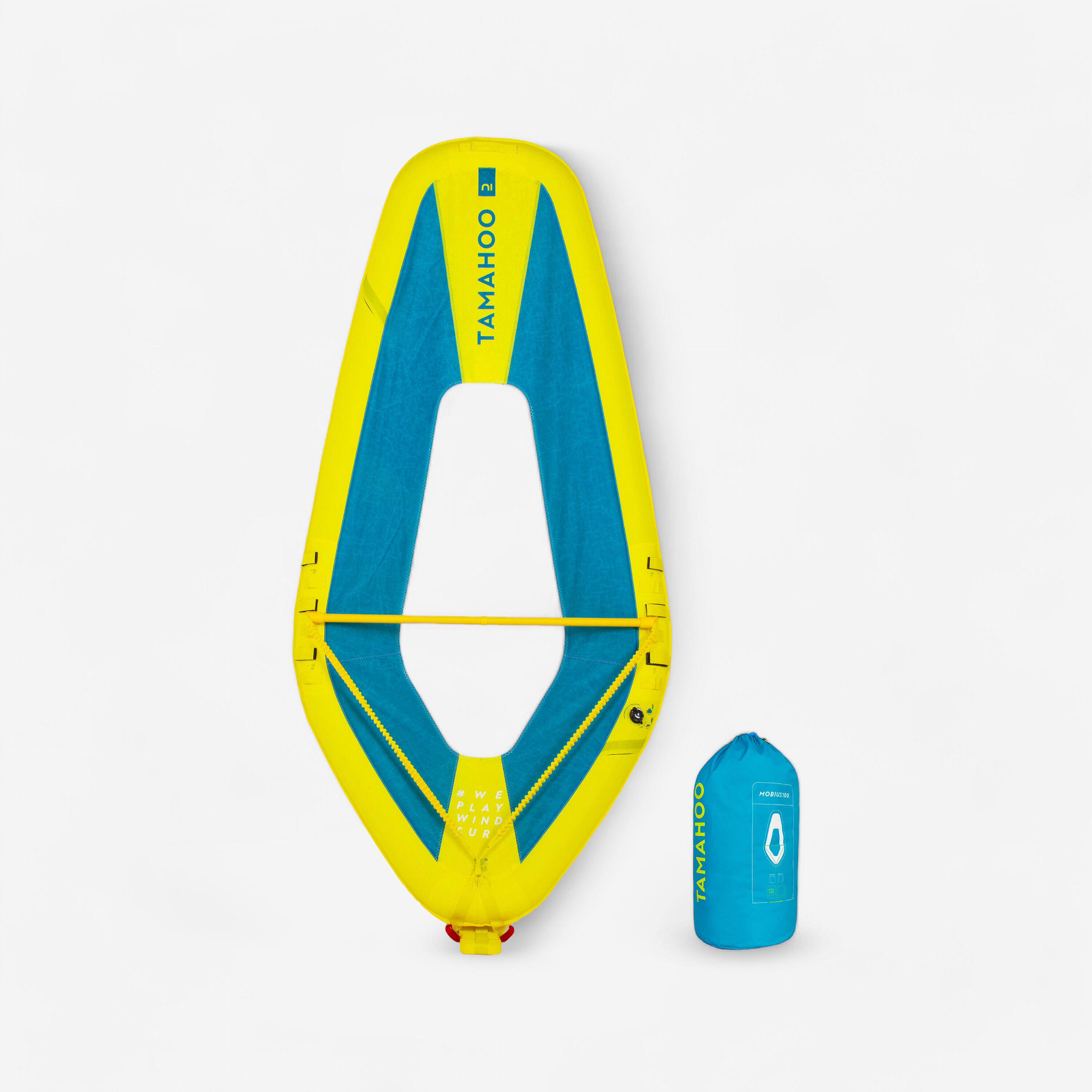 Tamahoo Segel Windsurfen 100 aufblasbar L/XL