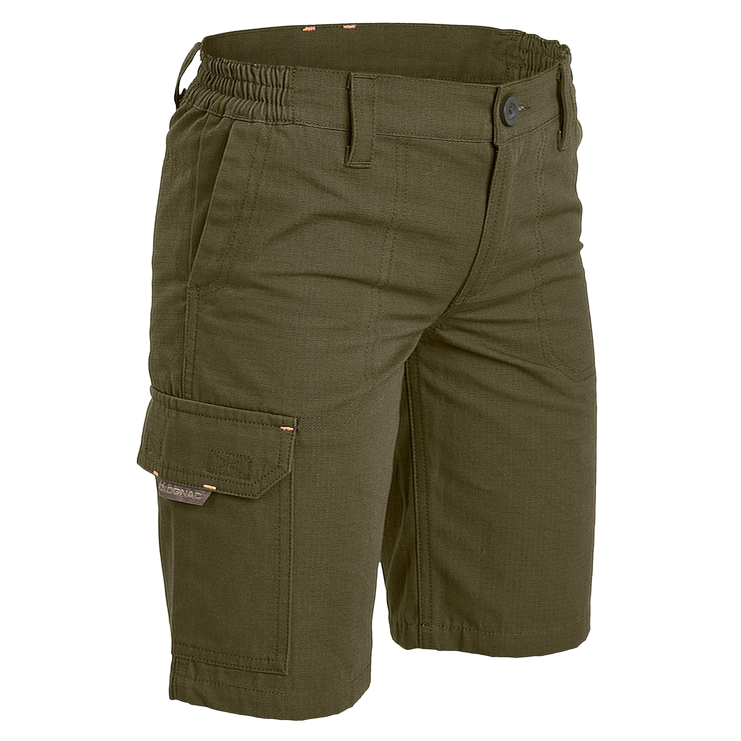 Solognac Bermudashorts Kinder 500 braun