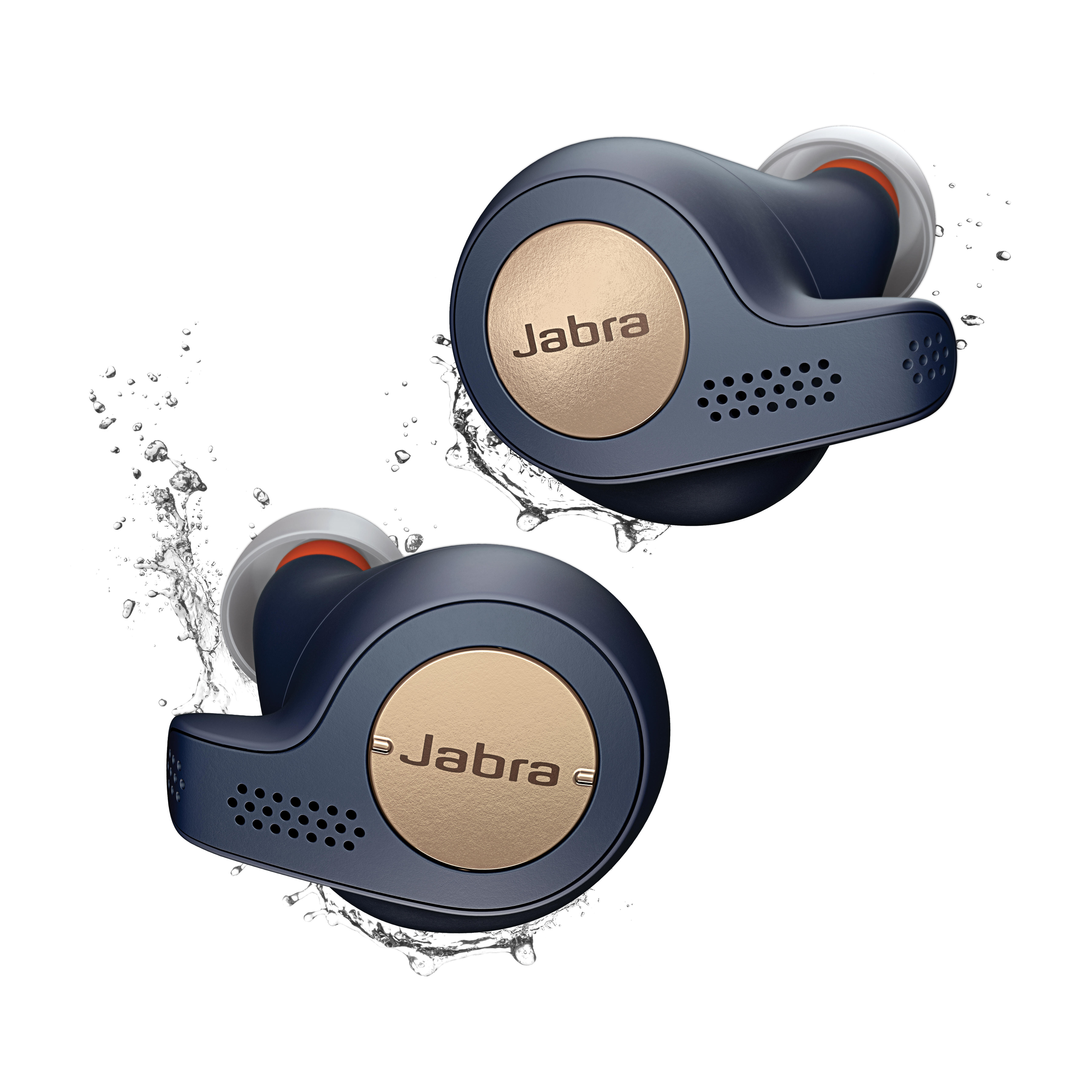 Jabra Sport-Kopfhörer kabellos Jabra Elite Active 65t kupfer/blau