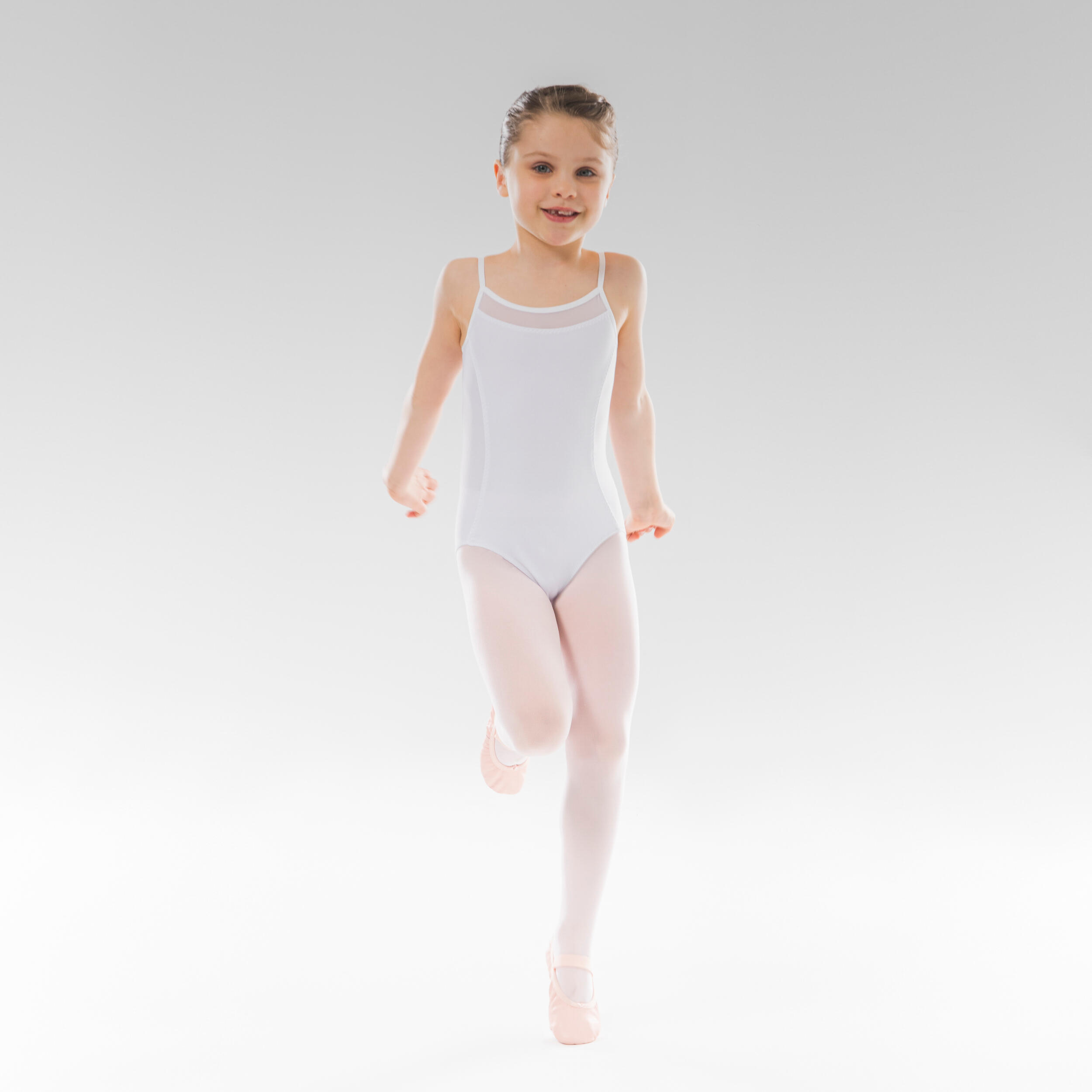 Starever Tanzbody Ballett mit schmalen Trägern Mädchen schwarz