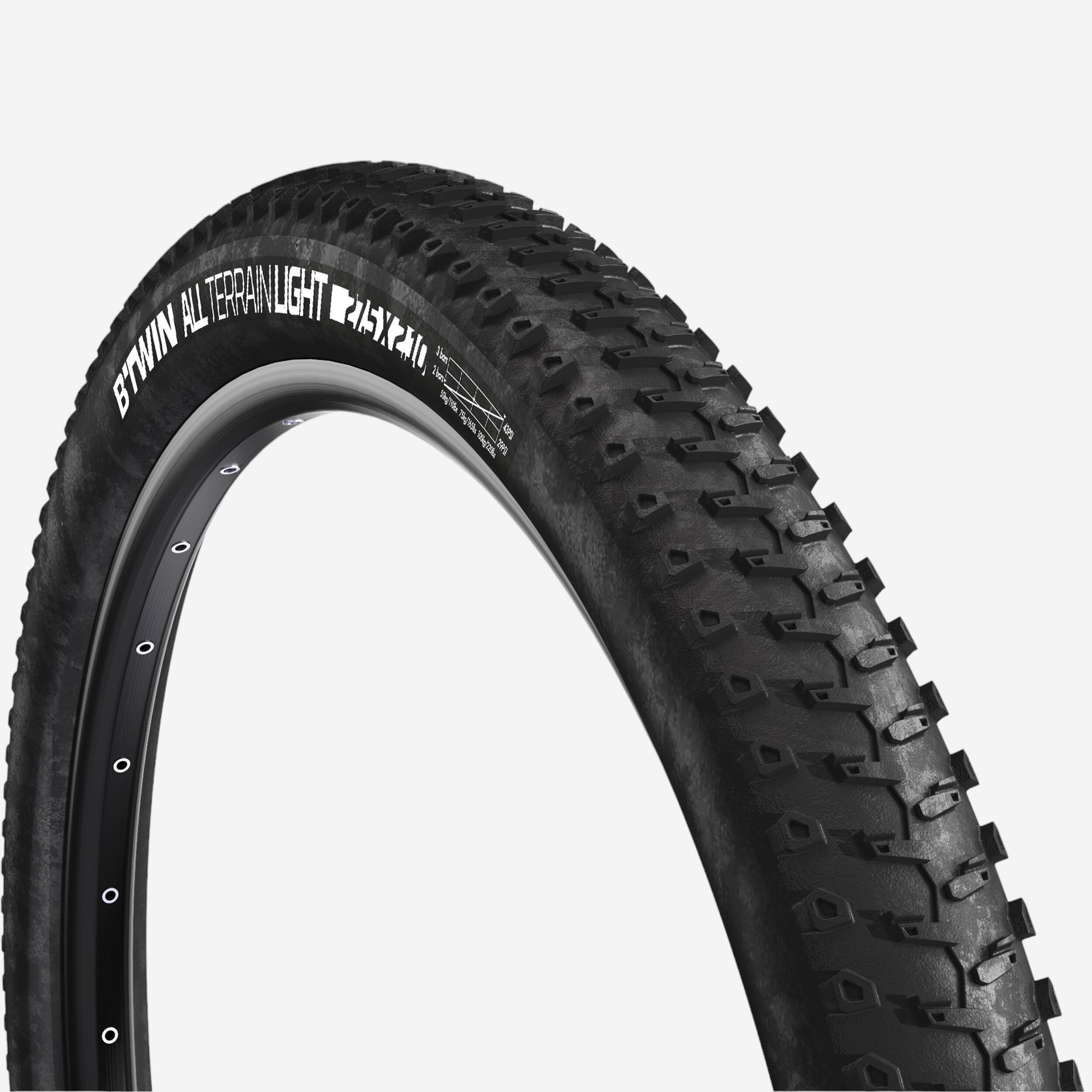 Rockrider Fahrradreifen MTB All Terrain 9 Speed 27,5 × 2.10 Tubeless Ready