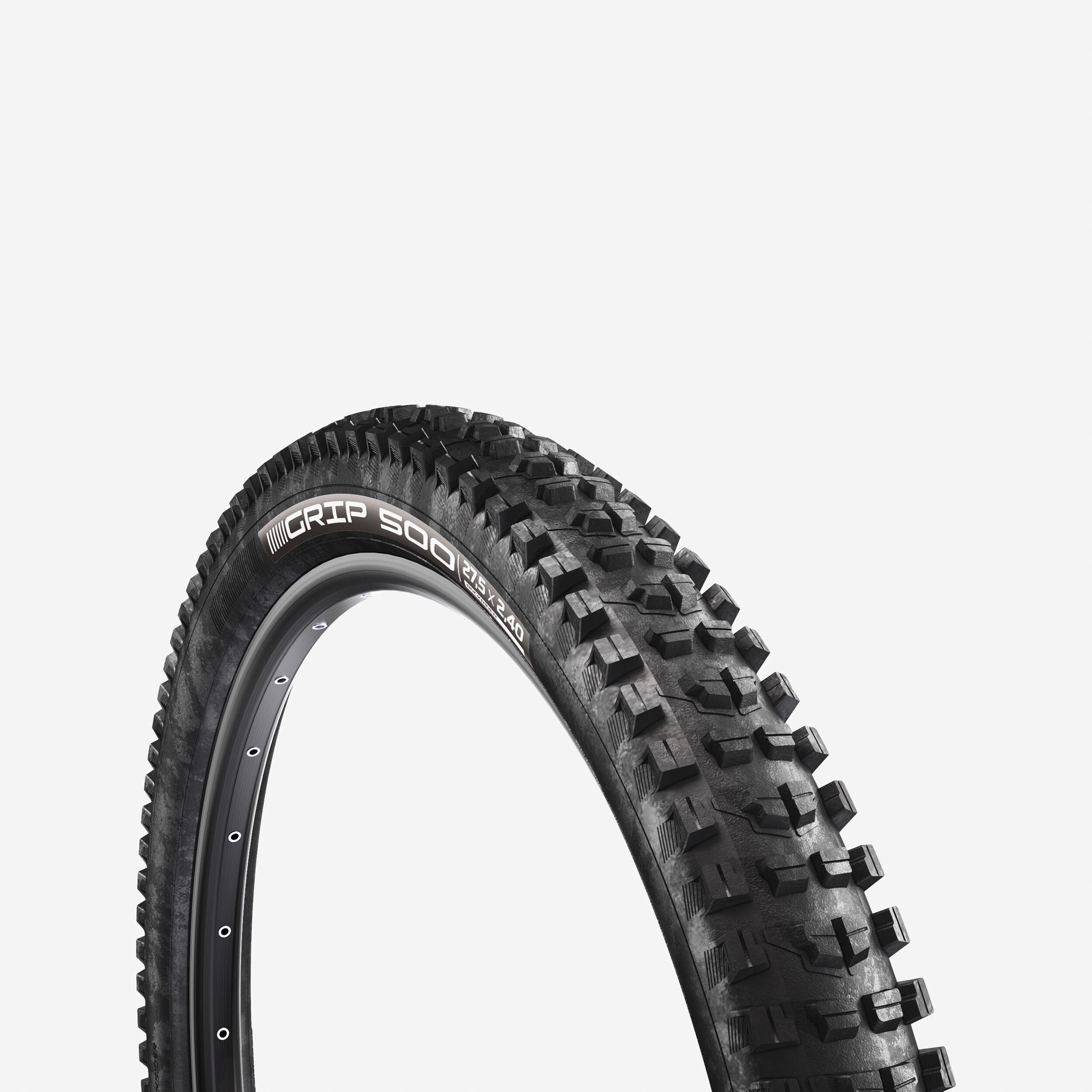 Rockrider Fahrradreifen MTB Rockrider Grip 500 27,5 Zoll × 2,4
