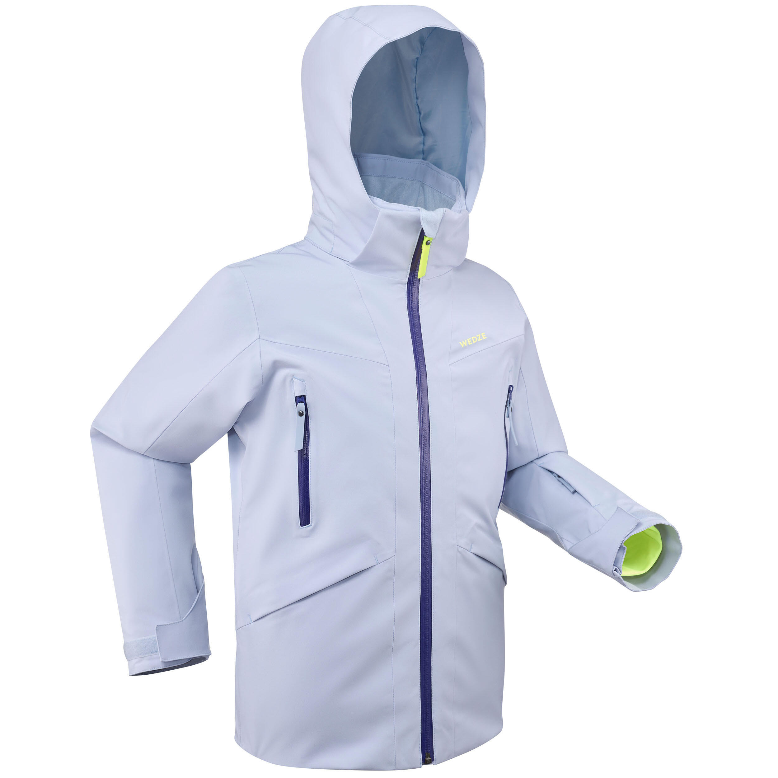 Wedze Skijacke warm wasserdicht 900 Kinder blau