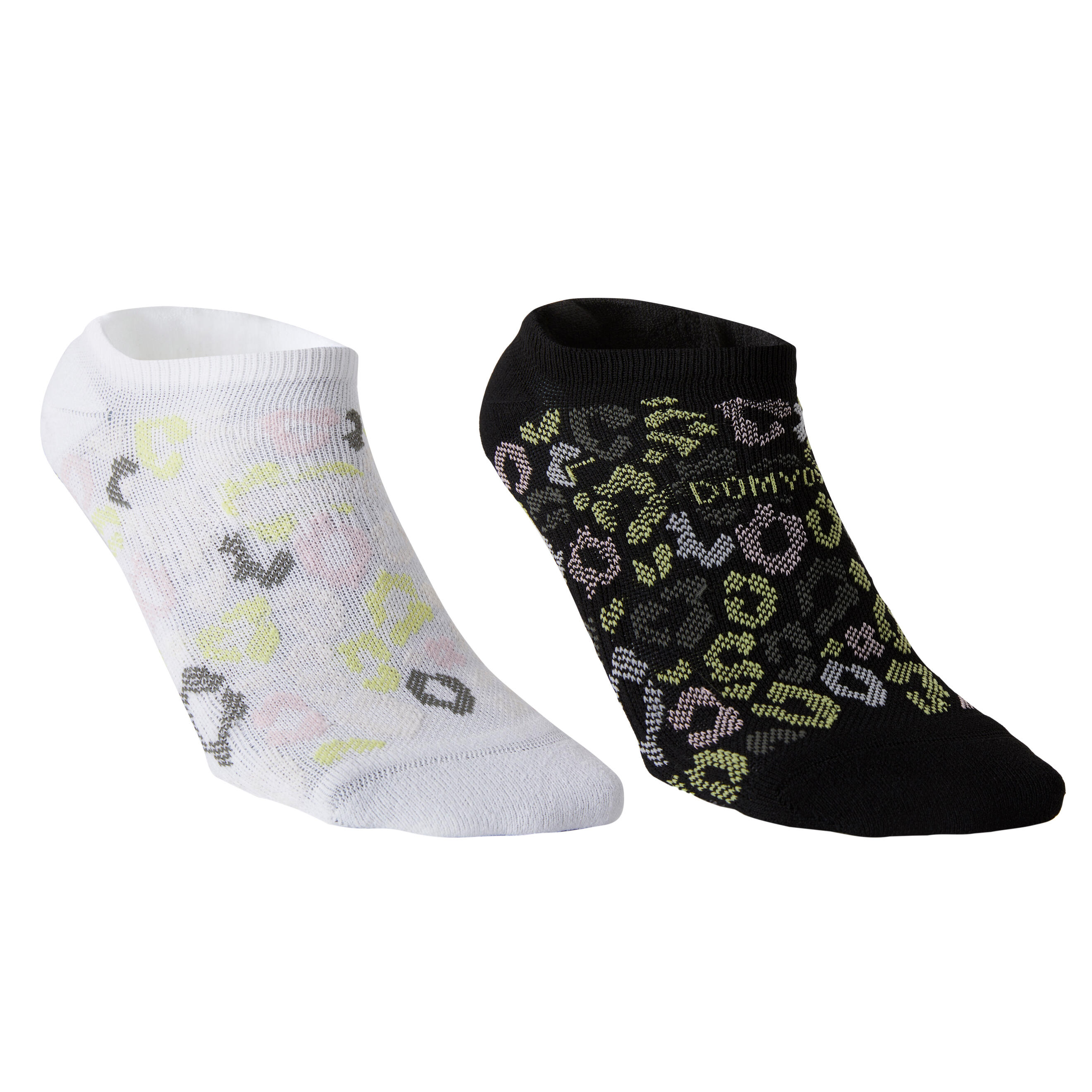 Domyos Sportsocken Invisible Fitness 2er-Pack