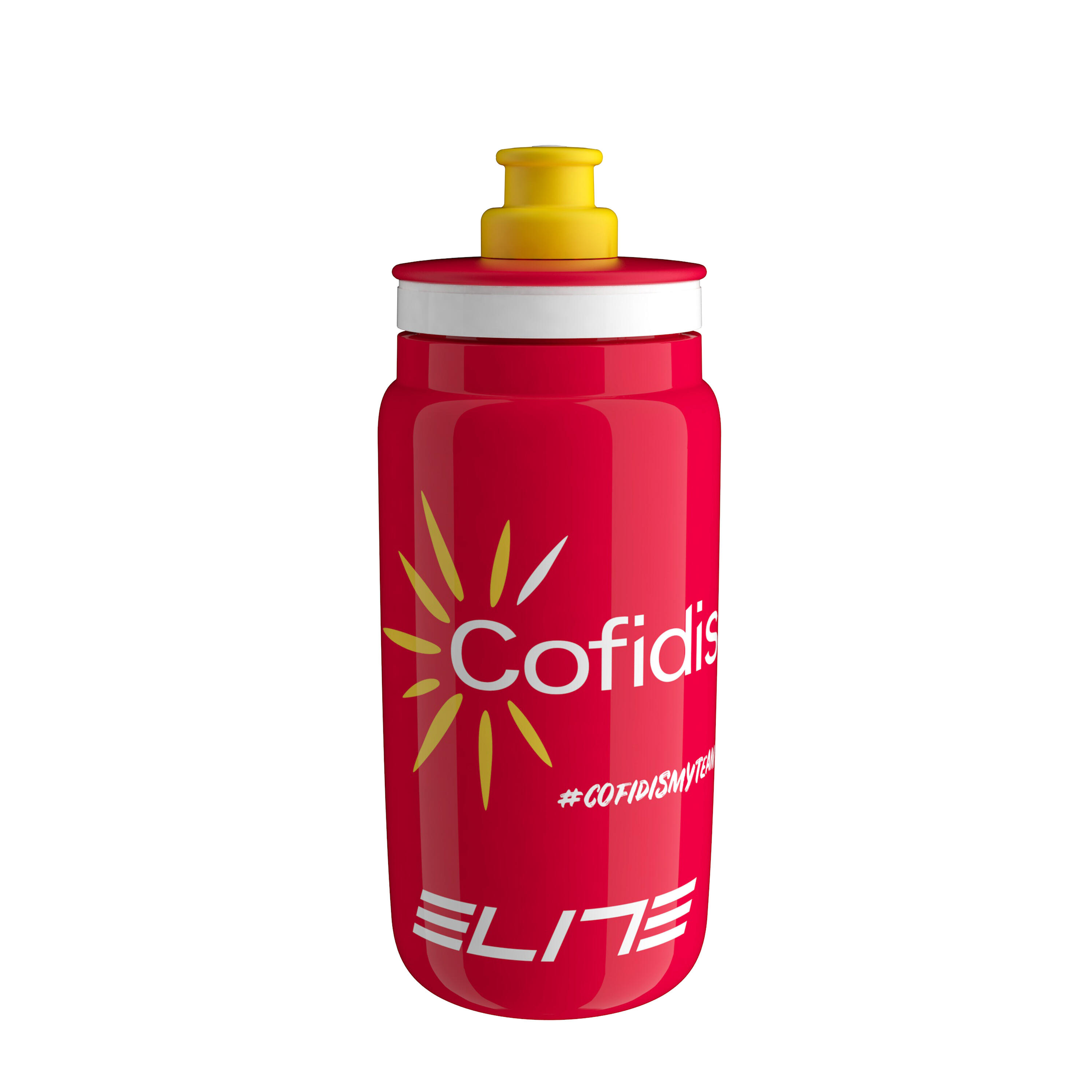Elite Trinkflasche Fahrrad Fly Team Cofidis 550ml