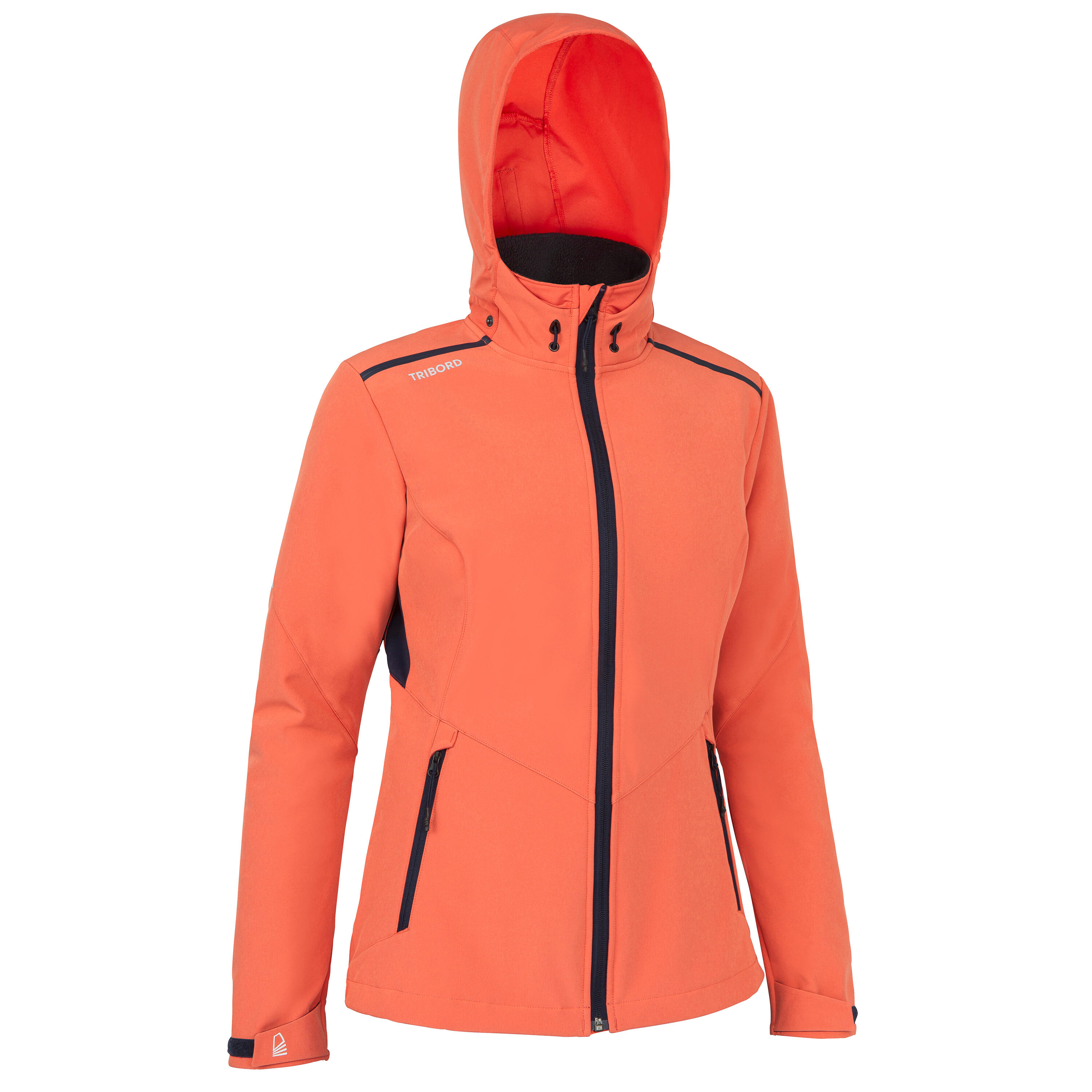 Tribord Softshelljacke Segeln Sailing 900 winddicht Damen schwarz