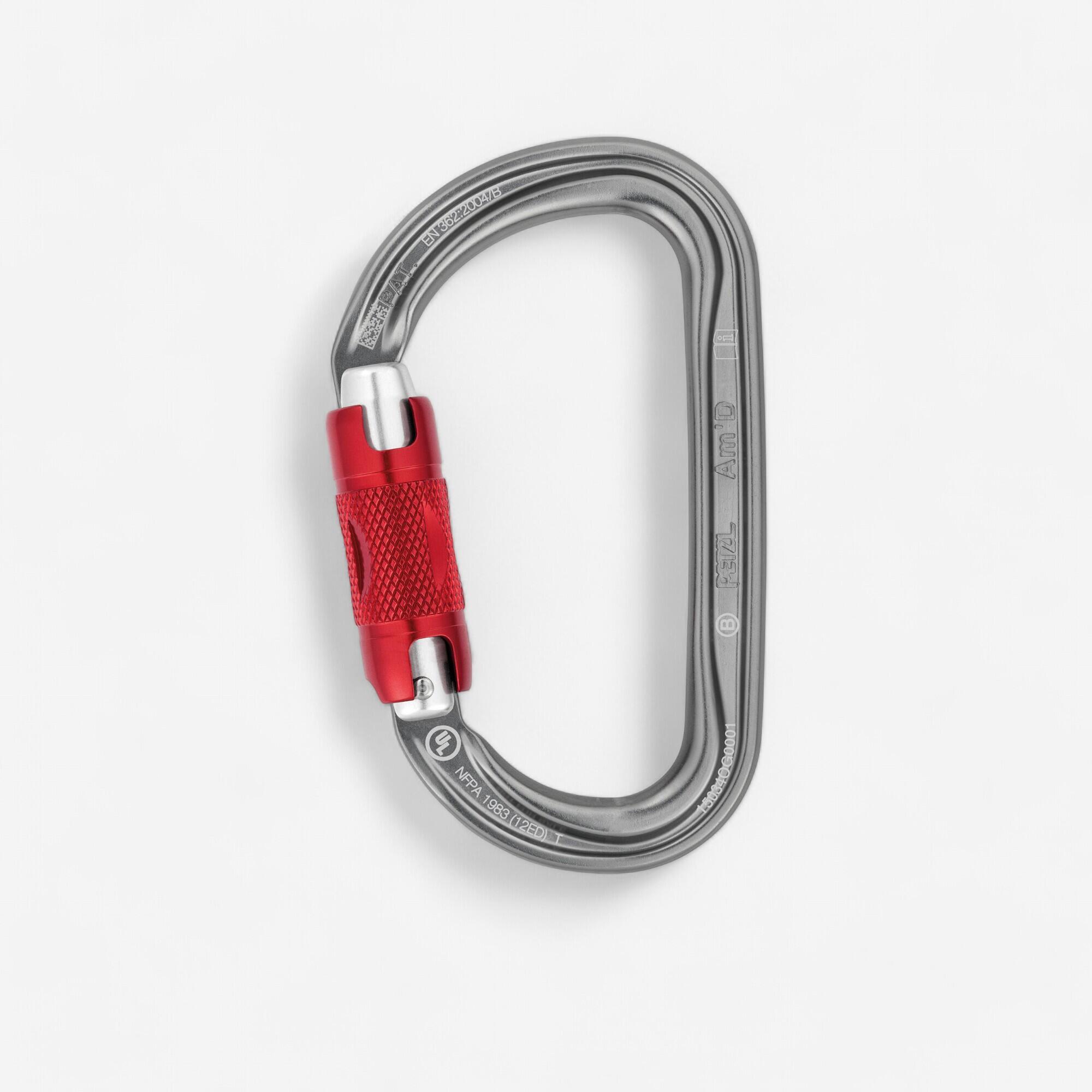 Petzl Karabiner Am'D TWIST-LOCK