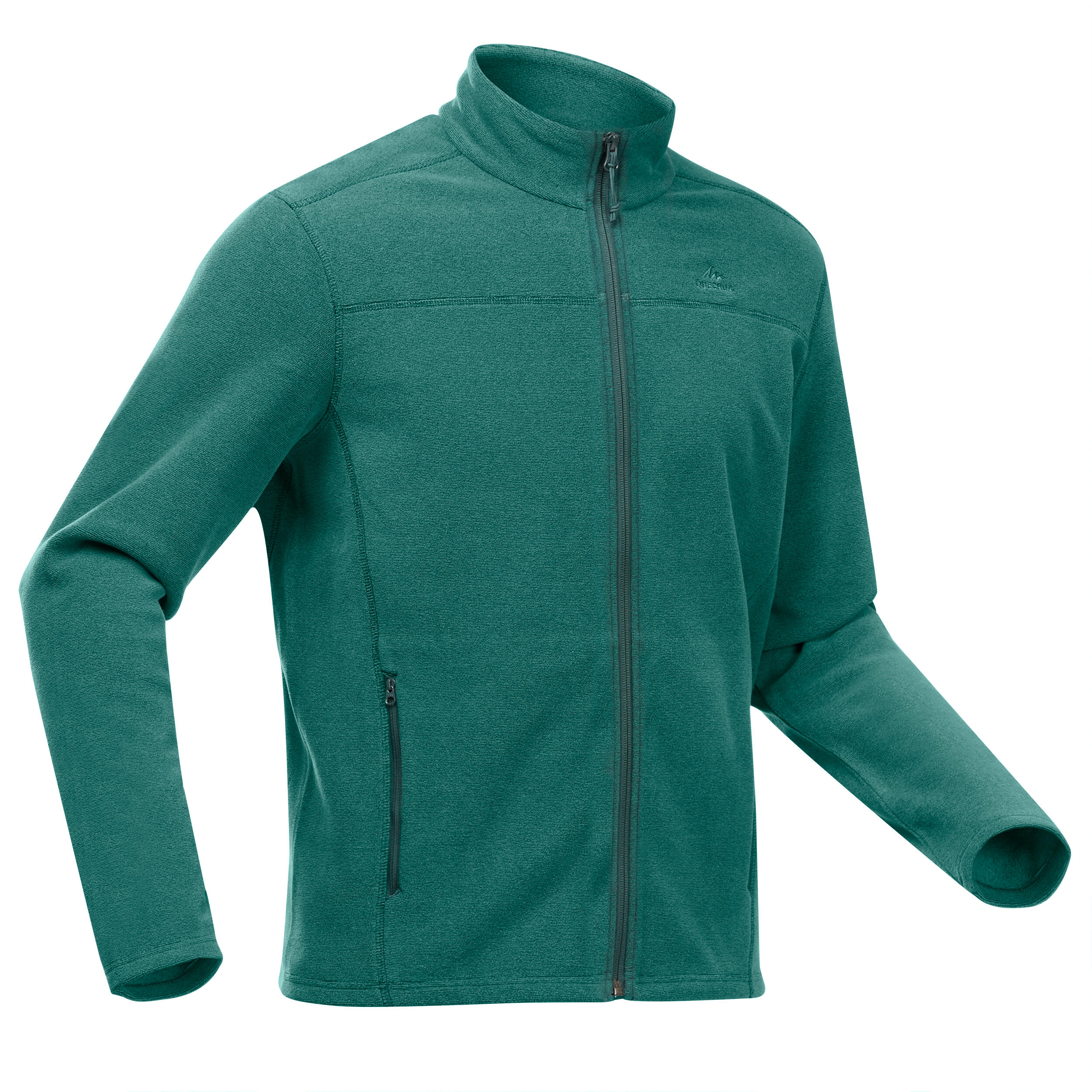 Quechua Fleecejacke Bergwandern MH120 Herren grün
