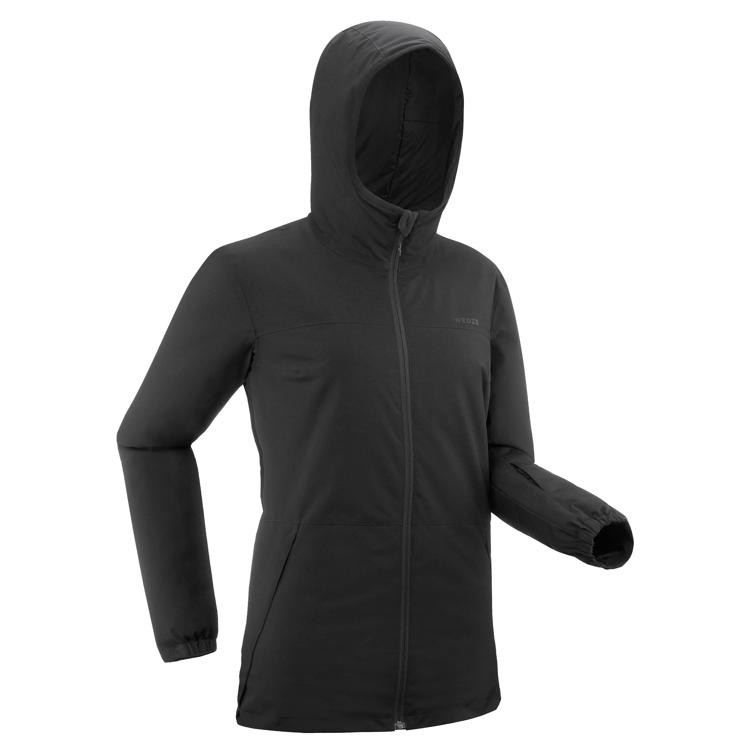 Wedze Skijacke Damen - 100 schwarz