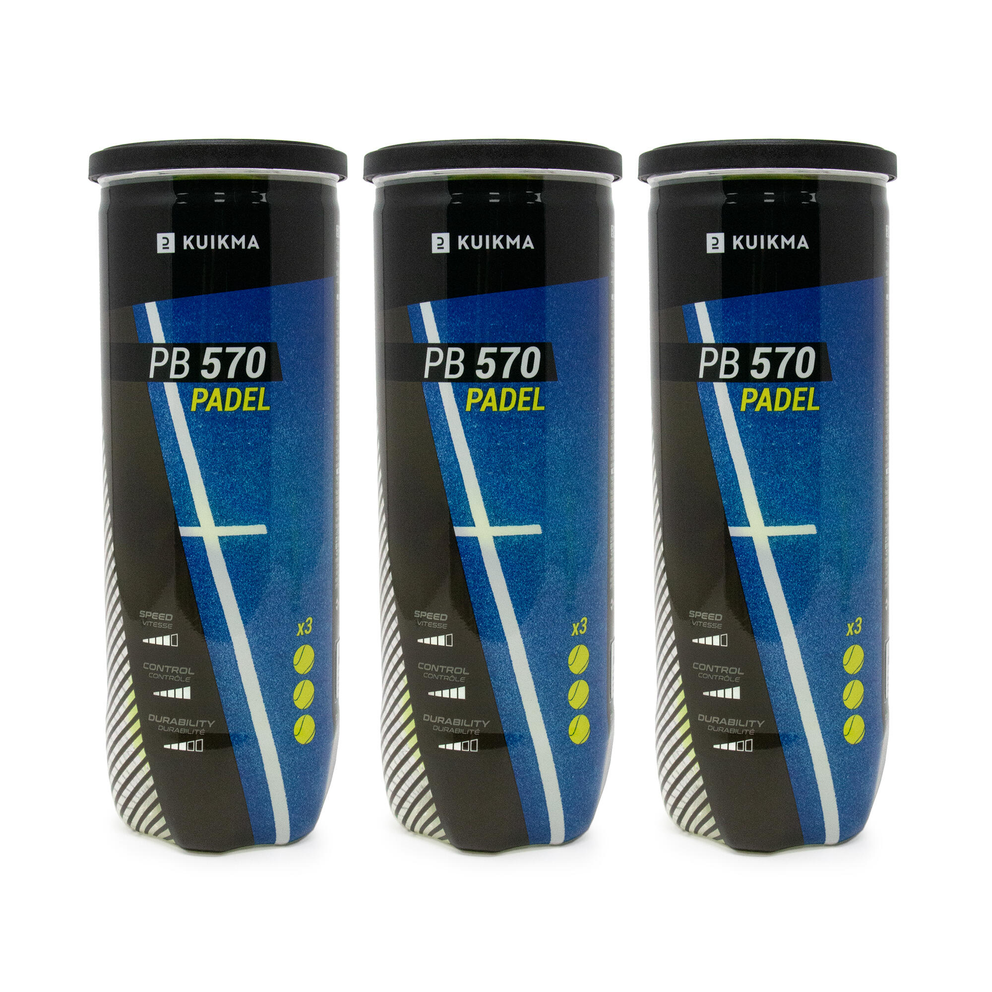 Kuikma Padelbälle PB 570 3×3