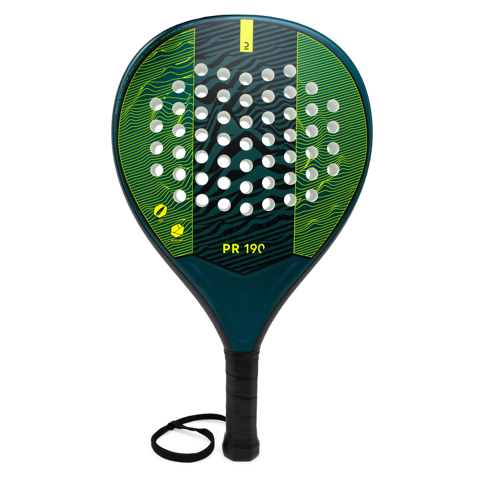 Kuikma Padelschläger PR190 blau/grün