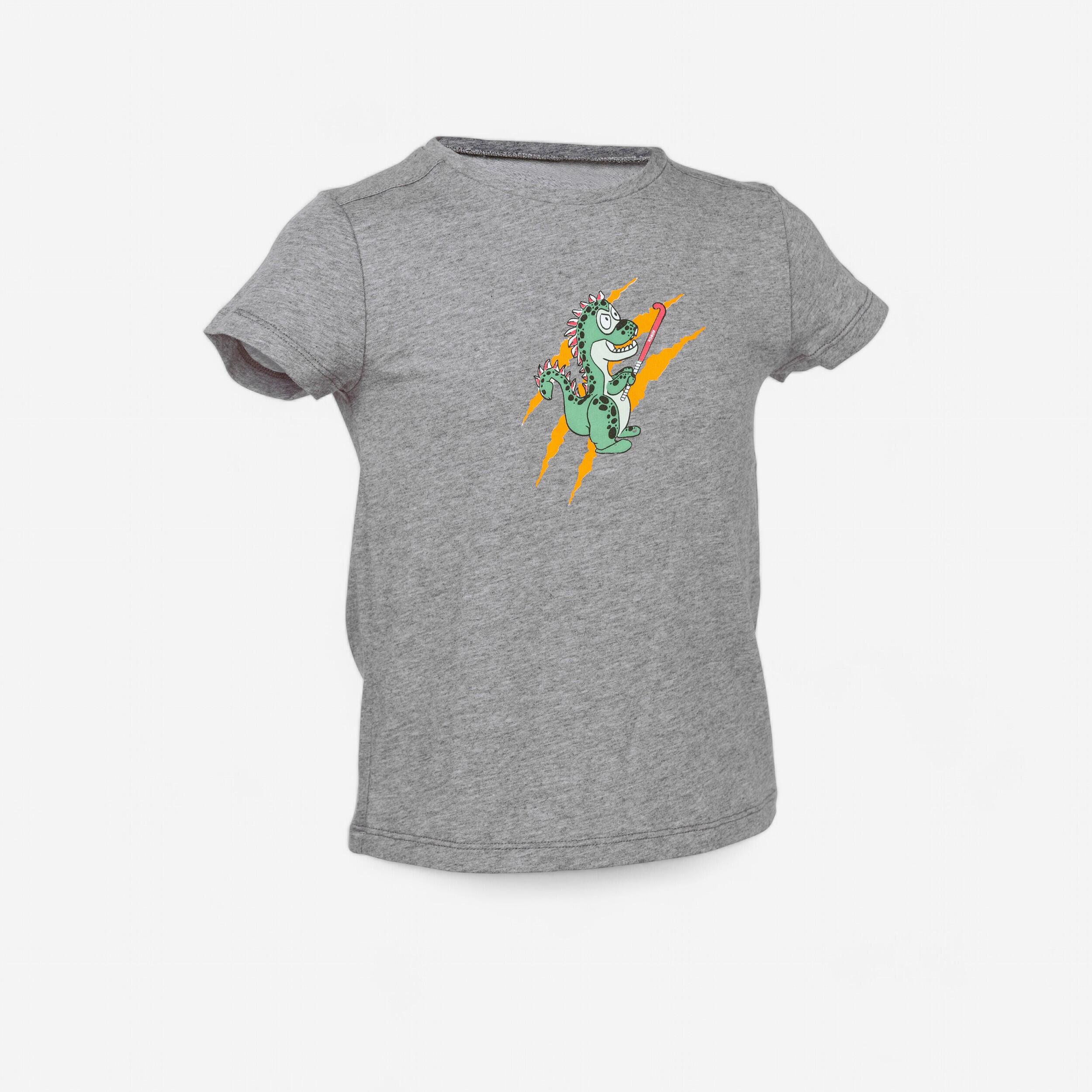 Korok T-Shirt Feldhockey FH110 Kinder Jungen Dino