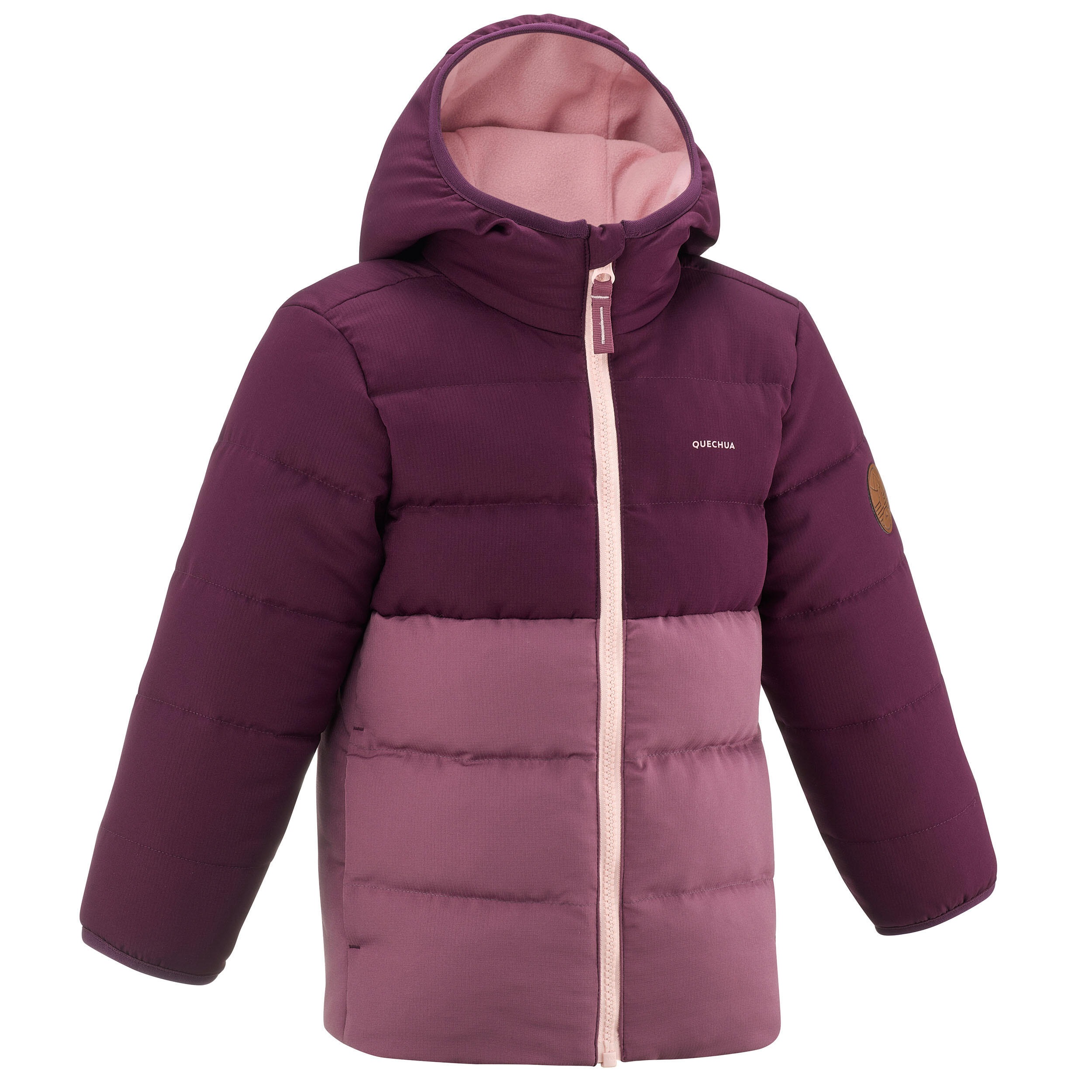 Quechua Wattierte Jacke Wandern X-Warm Kleinkinder Gr. 92–116 marineblau