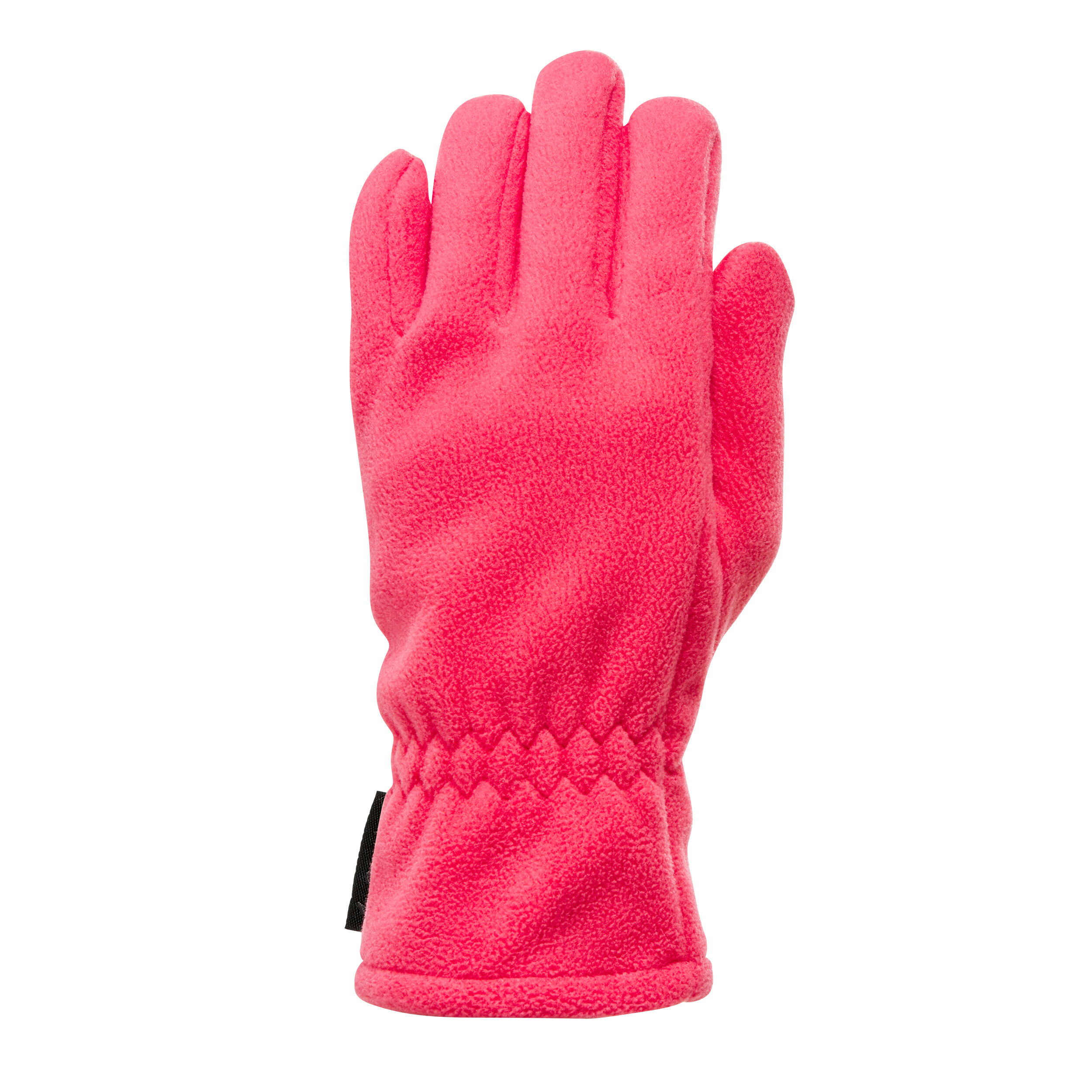 Quechua Handschuhe Fleece Wandern SH100 X-Warm Kinder 6–14 Jahre rosa