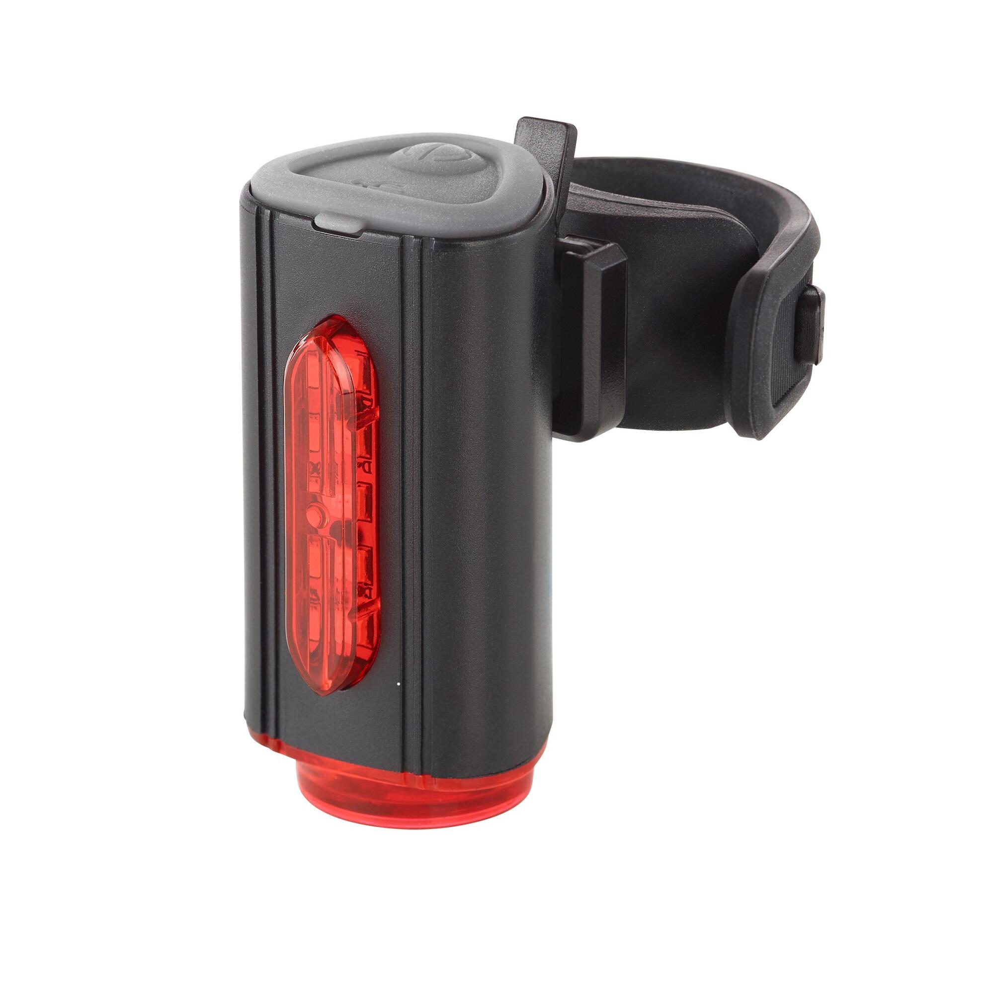 No Brand Fahrradbeleuchtung Rücklicht Fischer Twin 360° mit Bodenbeleuchtung