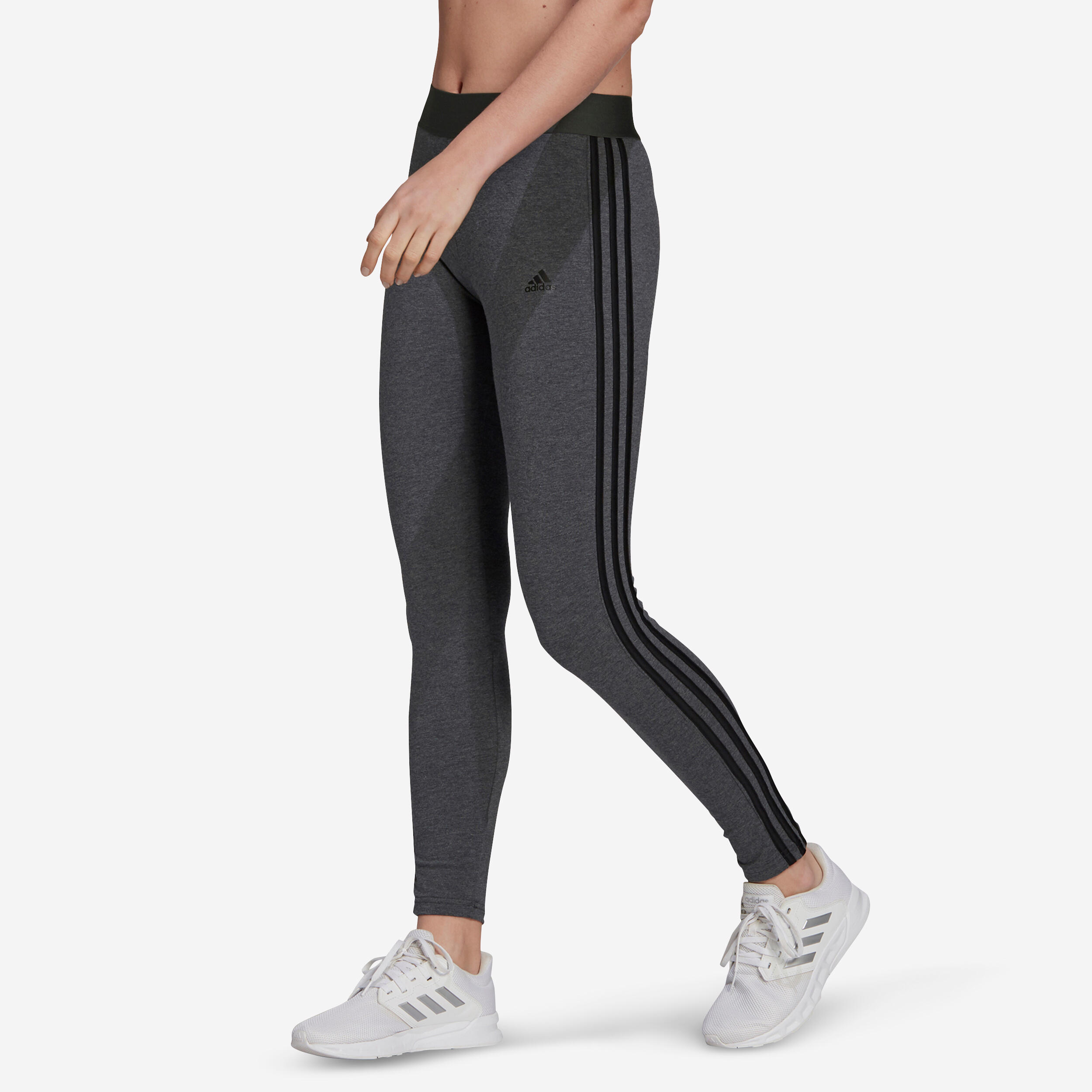 Adidas Leggings Damen grau