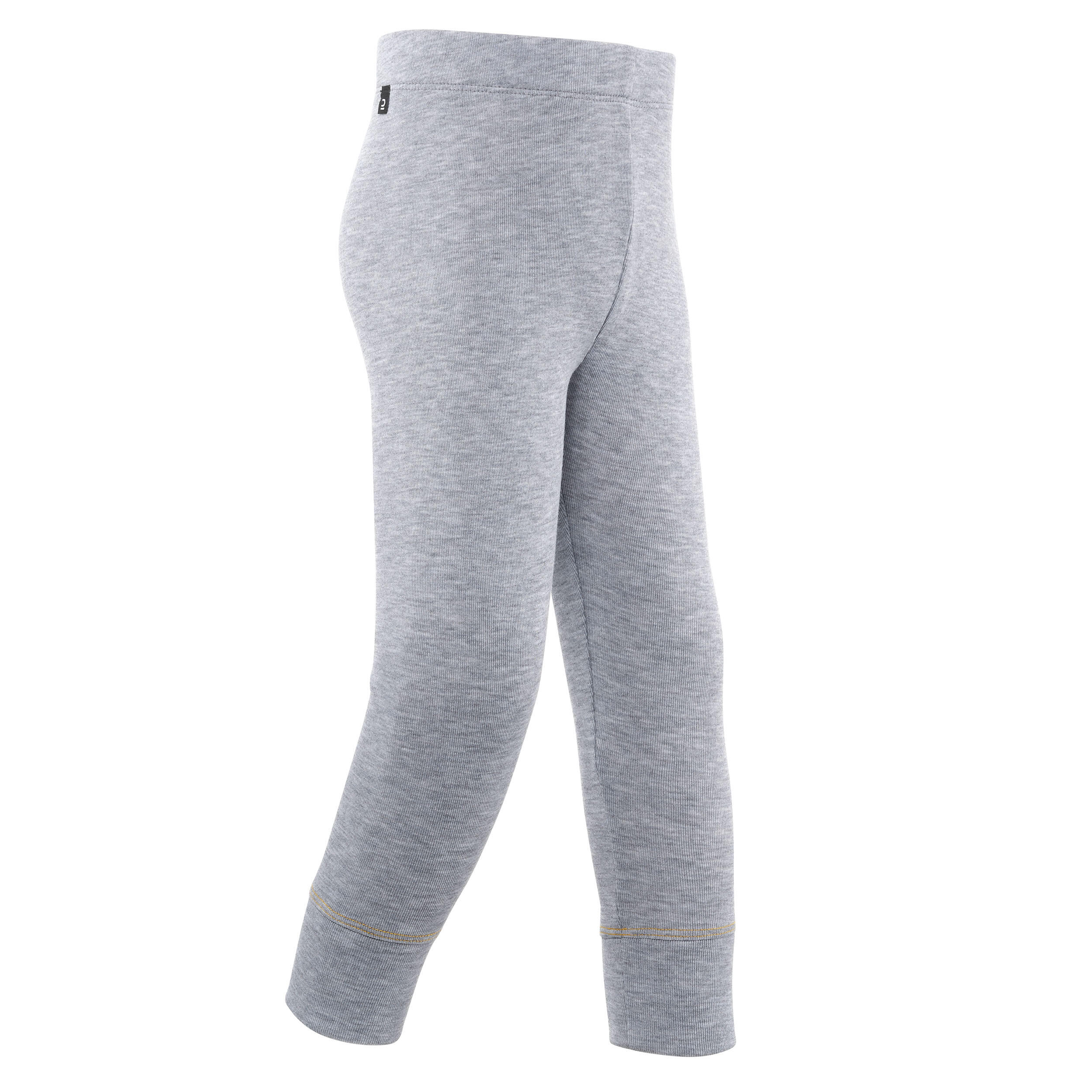 Wedze Skiunterwäsche Funktionshose Simple Warm Baby grau