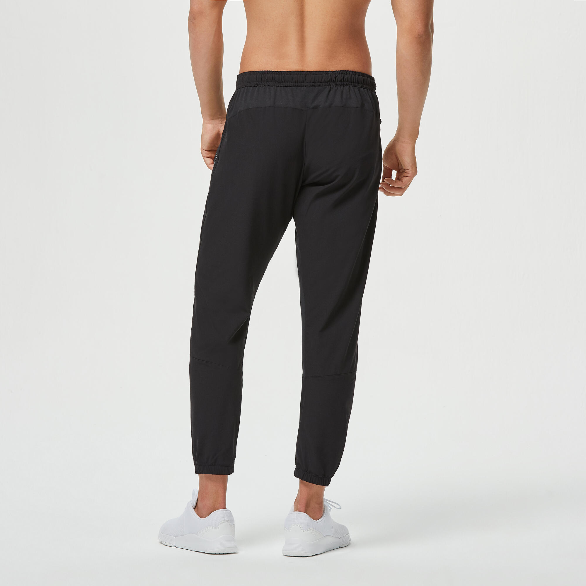 Domyos Trainingshose Fitness Kollektion atmungsaktiv Herren schwarz