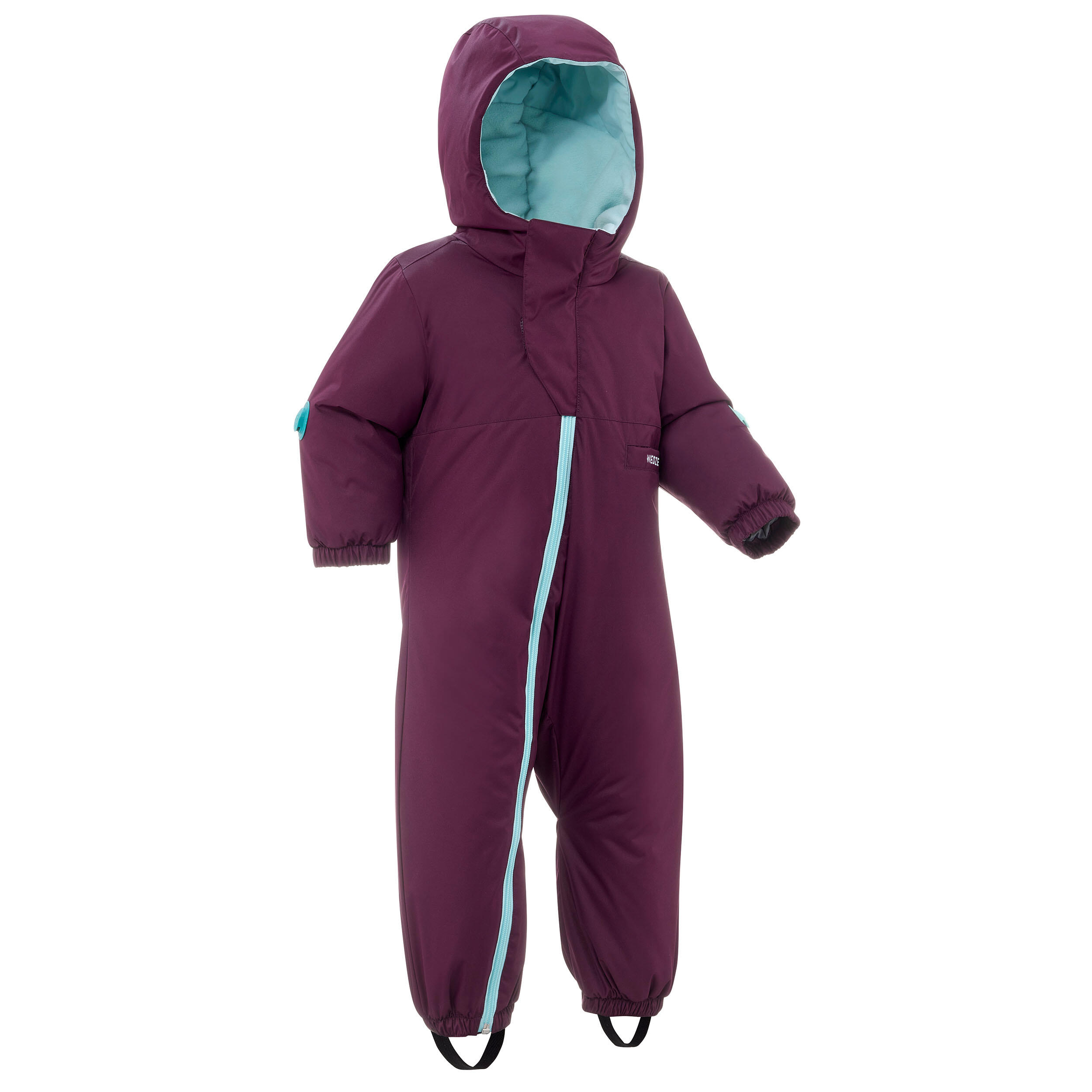 Wedze Schneeanzug Skianzug Baby - Lugiklip Warm blau