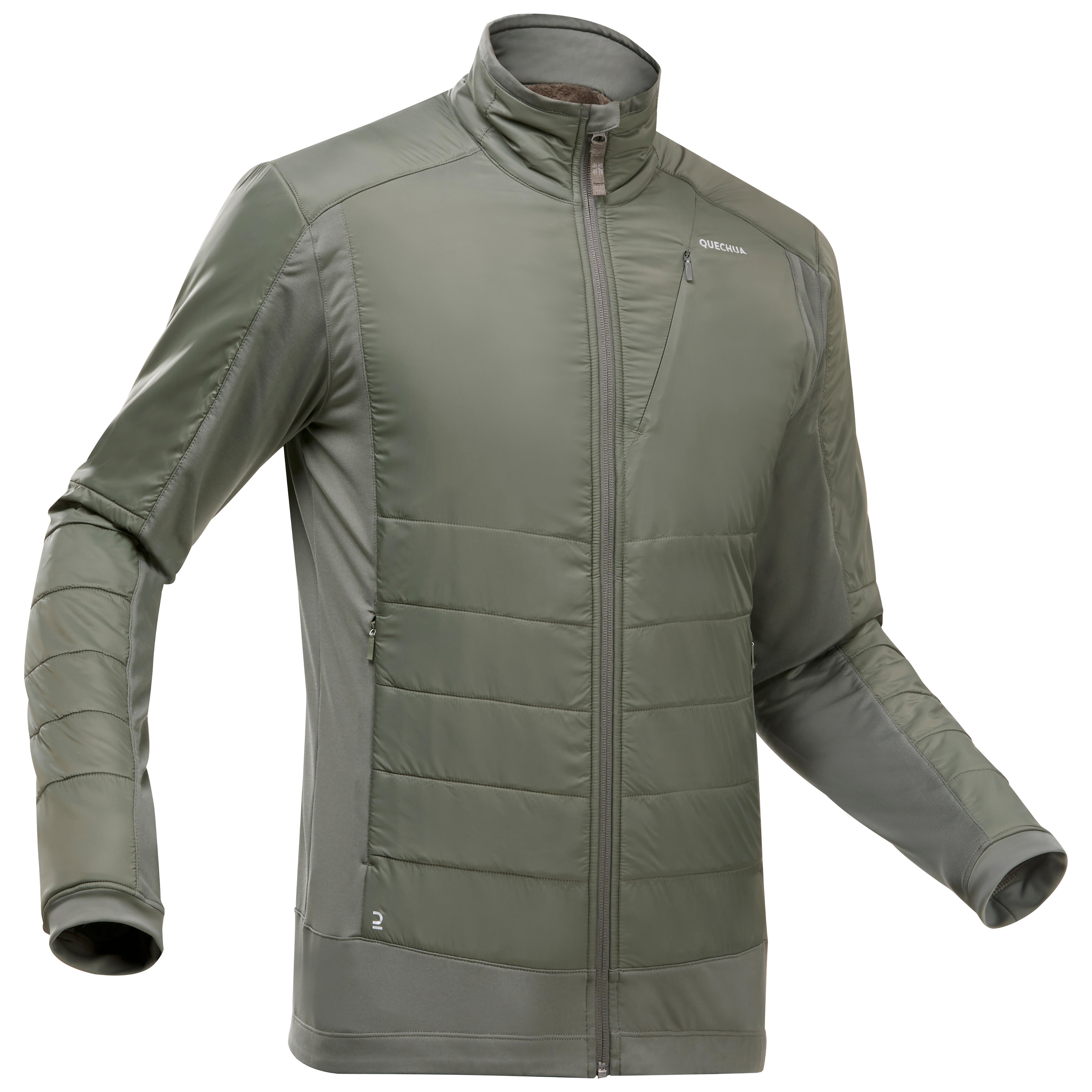 Quechua Fleecejacke Hybridjacke Winterwandern - SH900 X-Warm - Herren