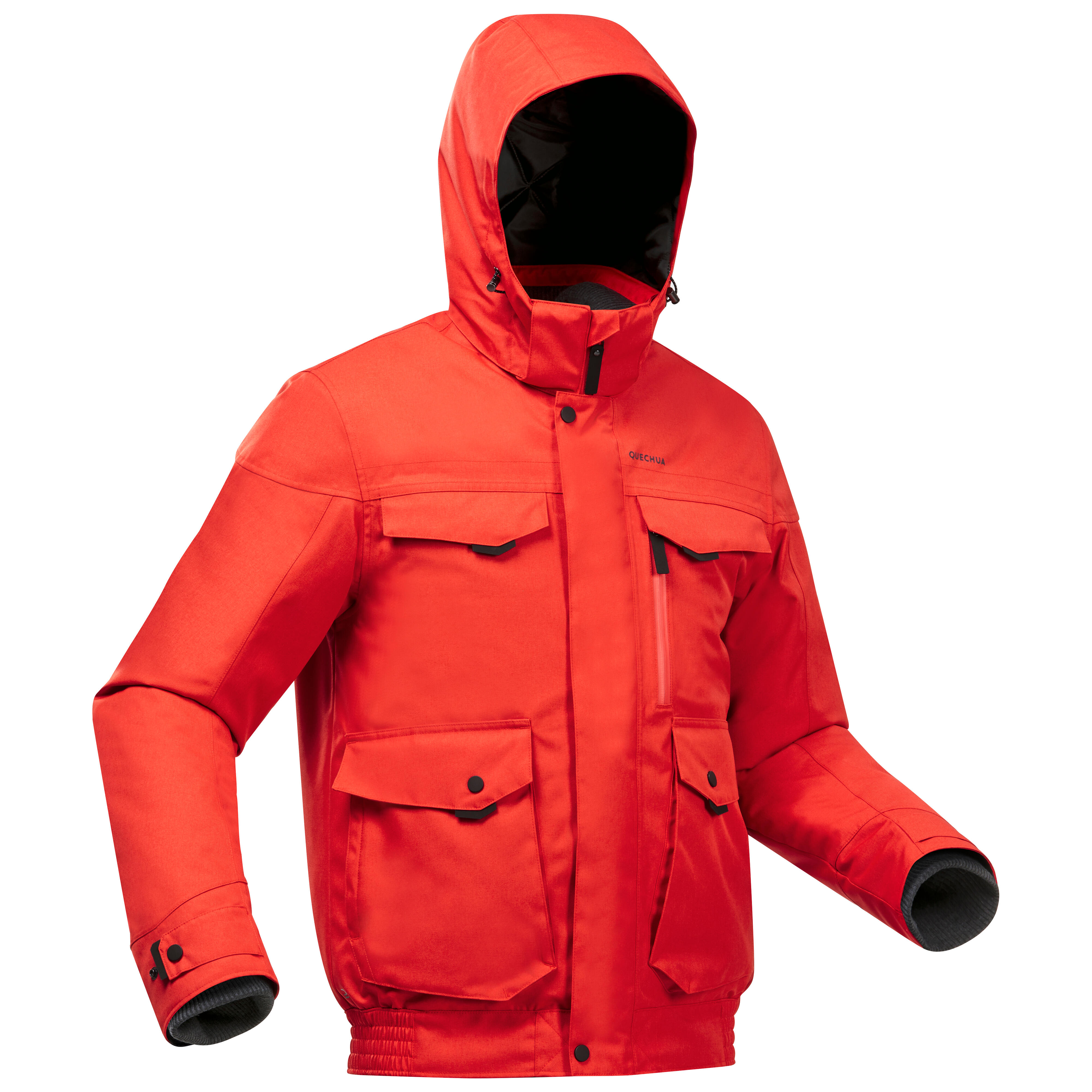 Quechua Winterjacke Blouson Winterwandern - SH100 X-Warm wasserdicht -10 °C Herren