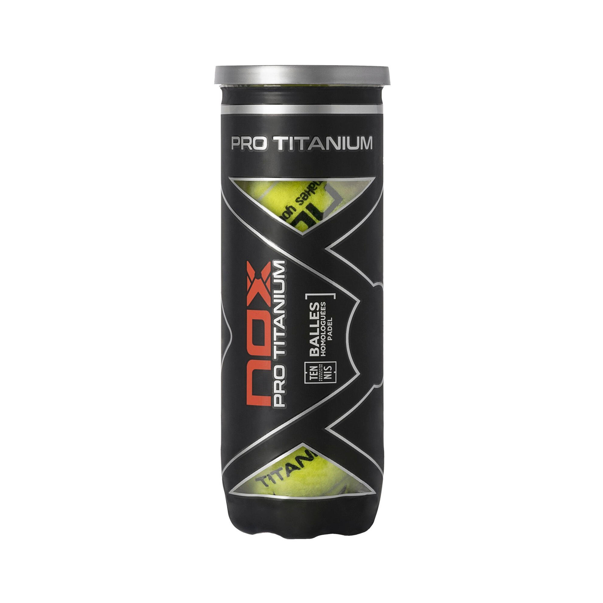 Nox Padelbälle Titanium 4 Stk.