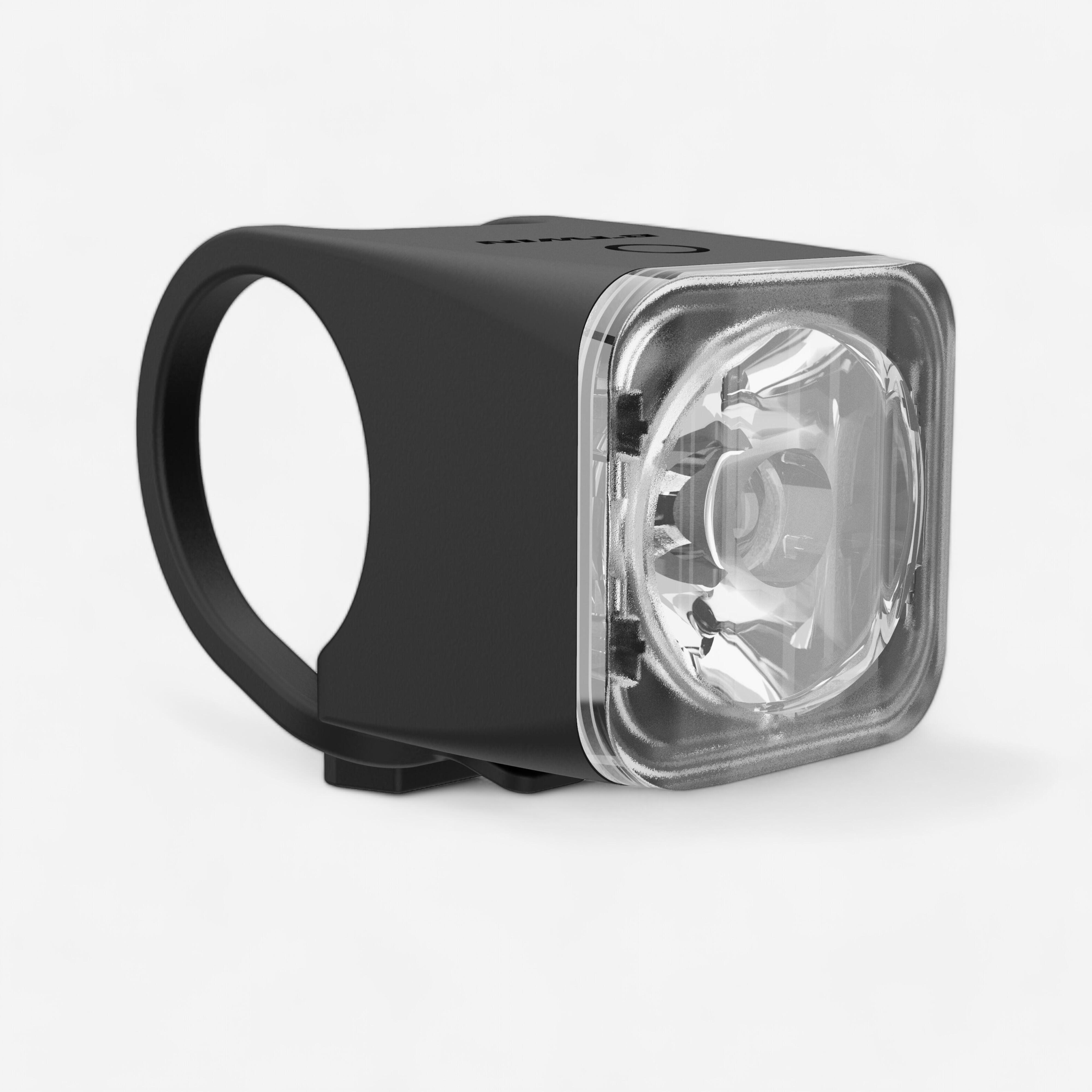 Elops Fahrradbeleuchtung Frontlicht FL 500 LED USB 10 Lux