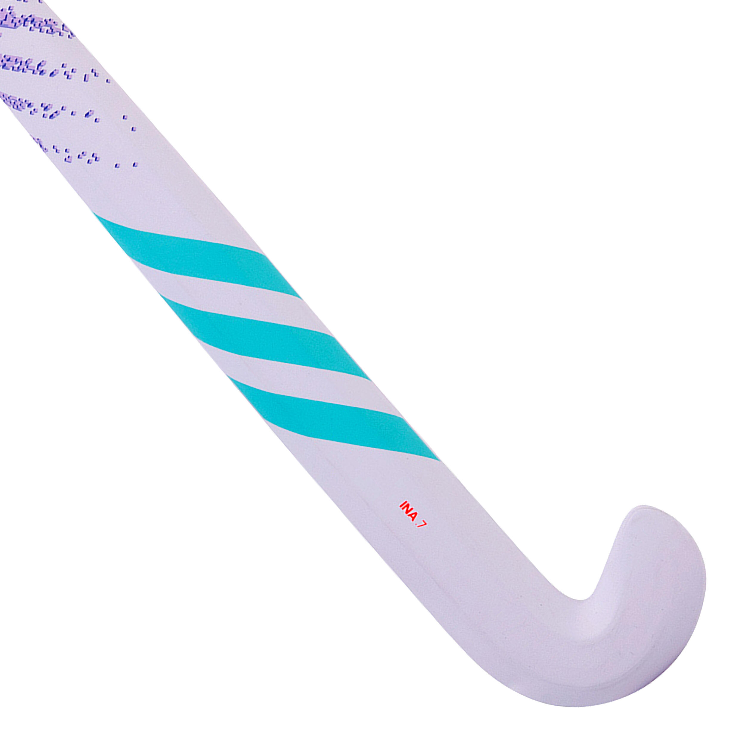 Adidas Feldhockeyschläger Ina .7 Low Bow 20% Carbon Erw. lila/türkis