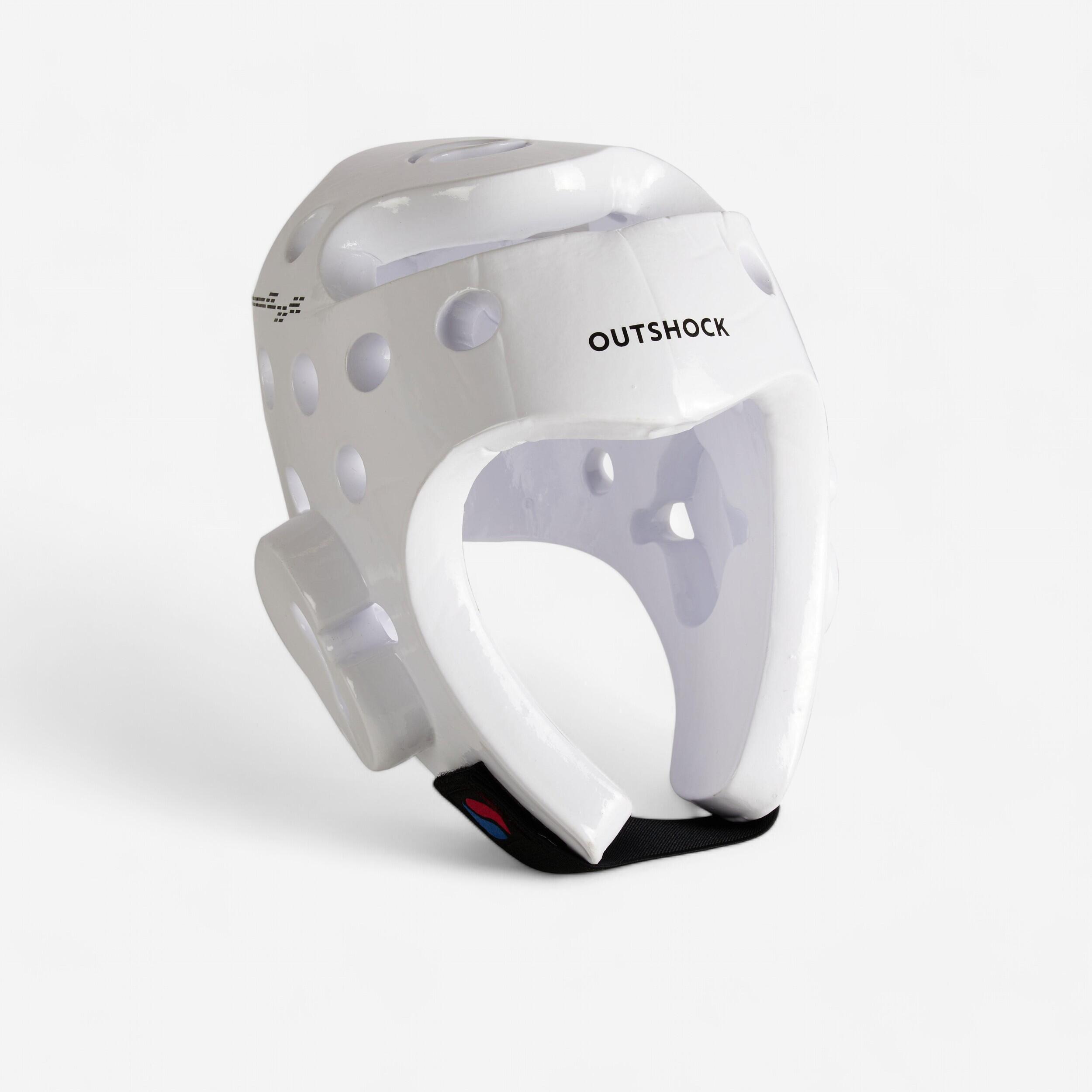 Outshock Kopfschutz 500 Taekwondo weiss