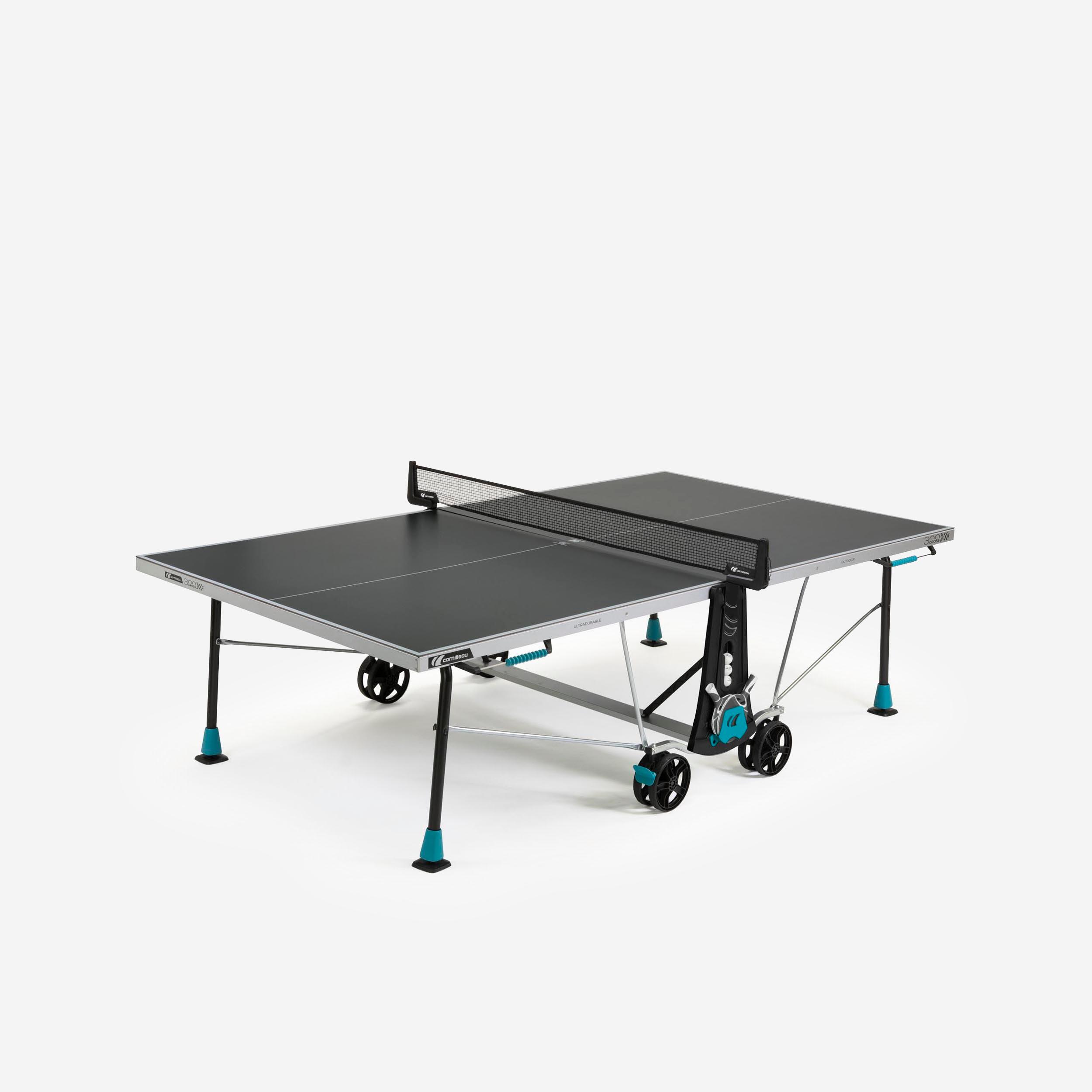 Cornilleau Tischtennisplatte Outdoor Free 300X grau