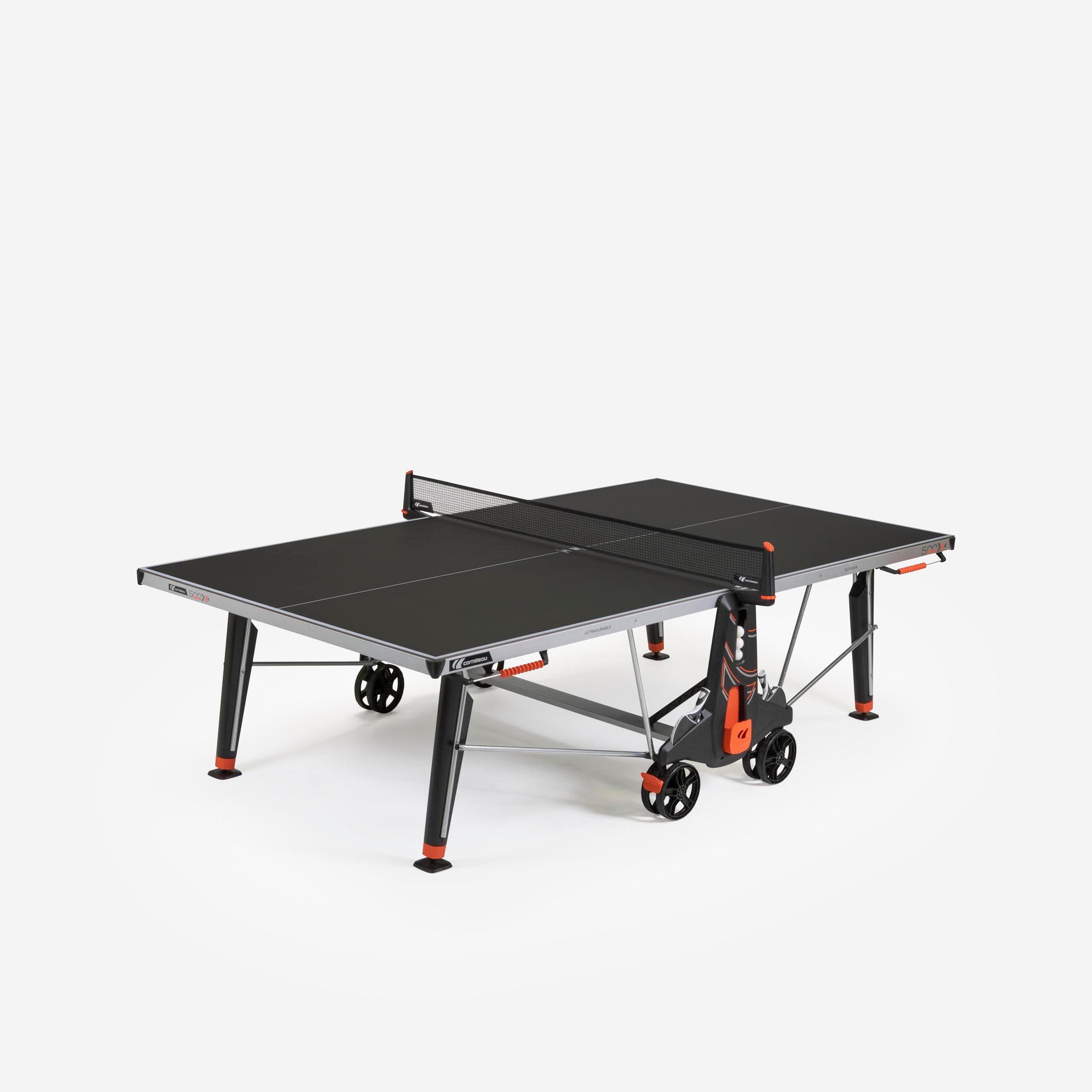 Cornilleau Tischtennisplatte Outdoor Free 500X grau