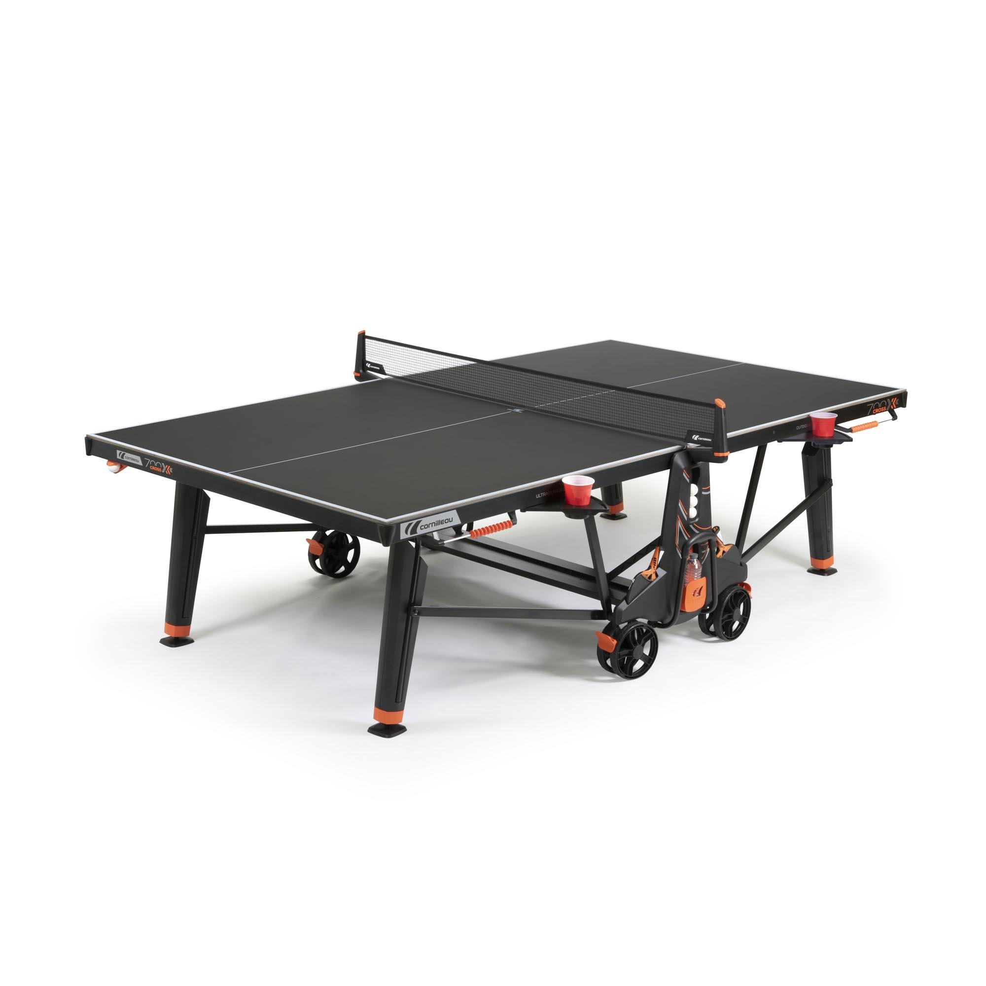 Cornilleau Tischtennisplatte Outdoor Free 700X grau