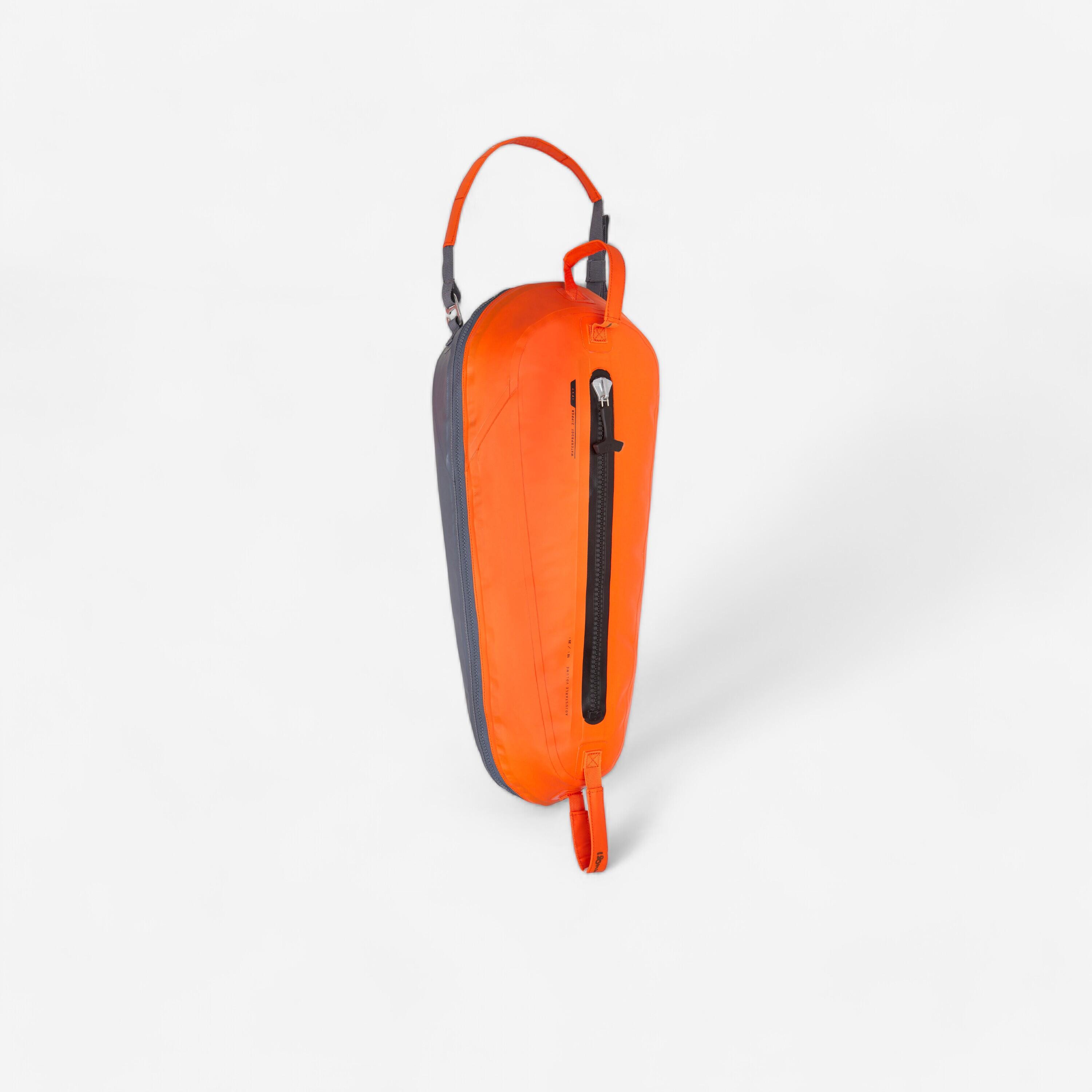 Itiwit Wasserdichte, erweiterbare Decktasche 15–25 L für Kajak, SUP oder Segelboot