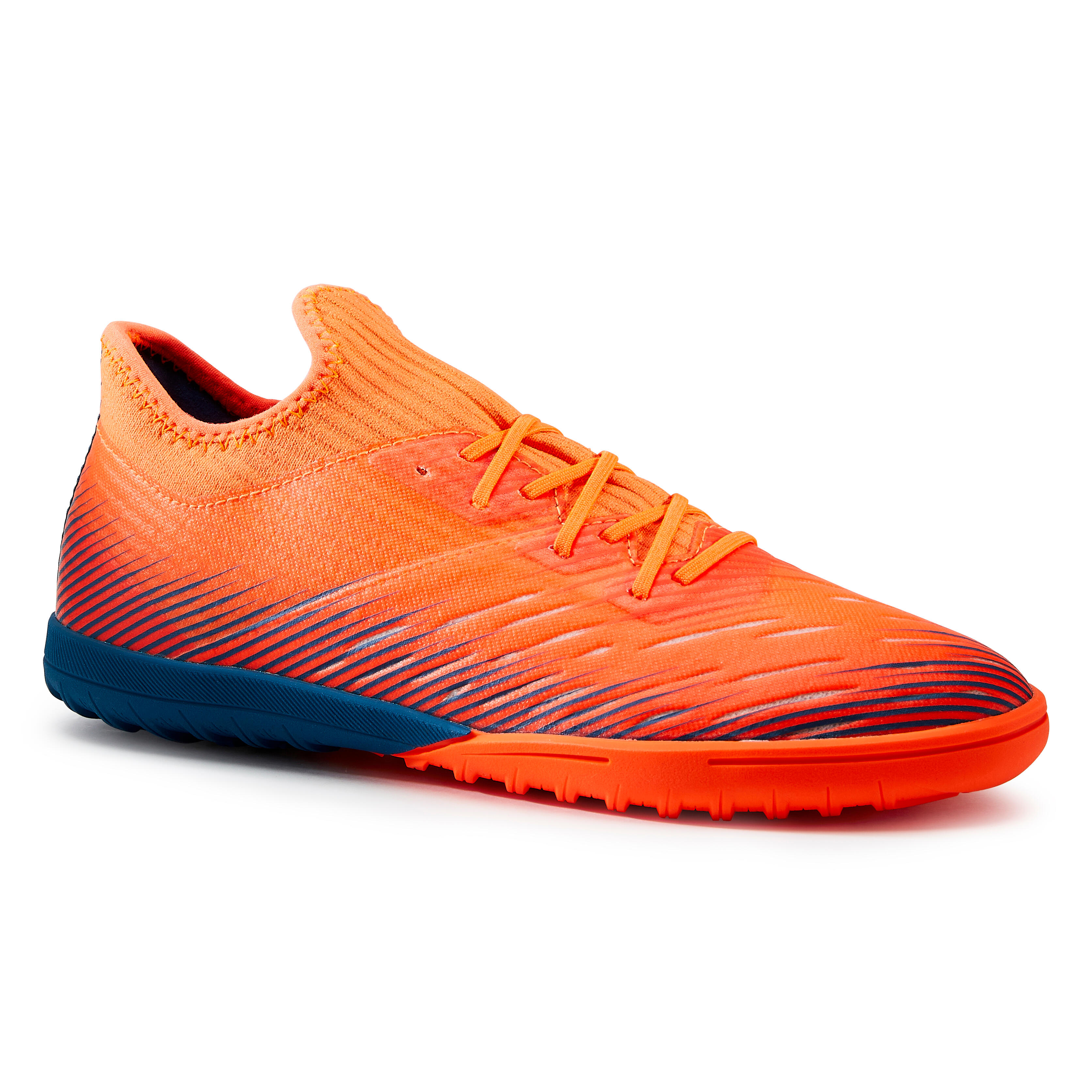 Kipsta Fussballschuhe CLR 900 Turf TF Kinder orange