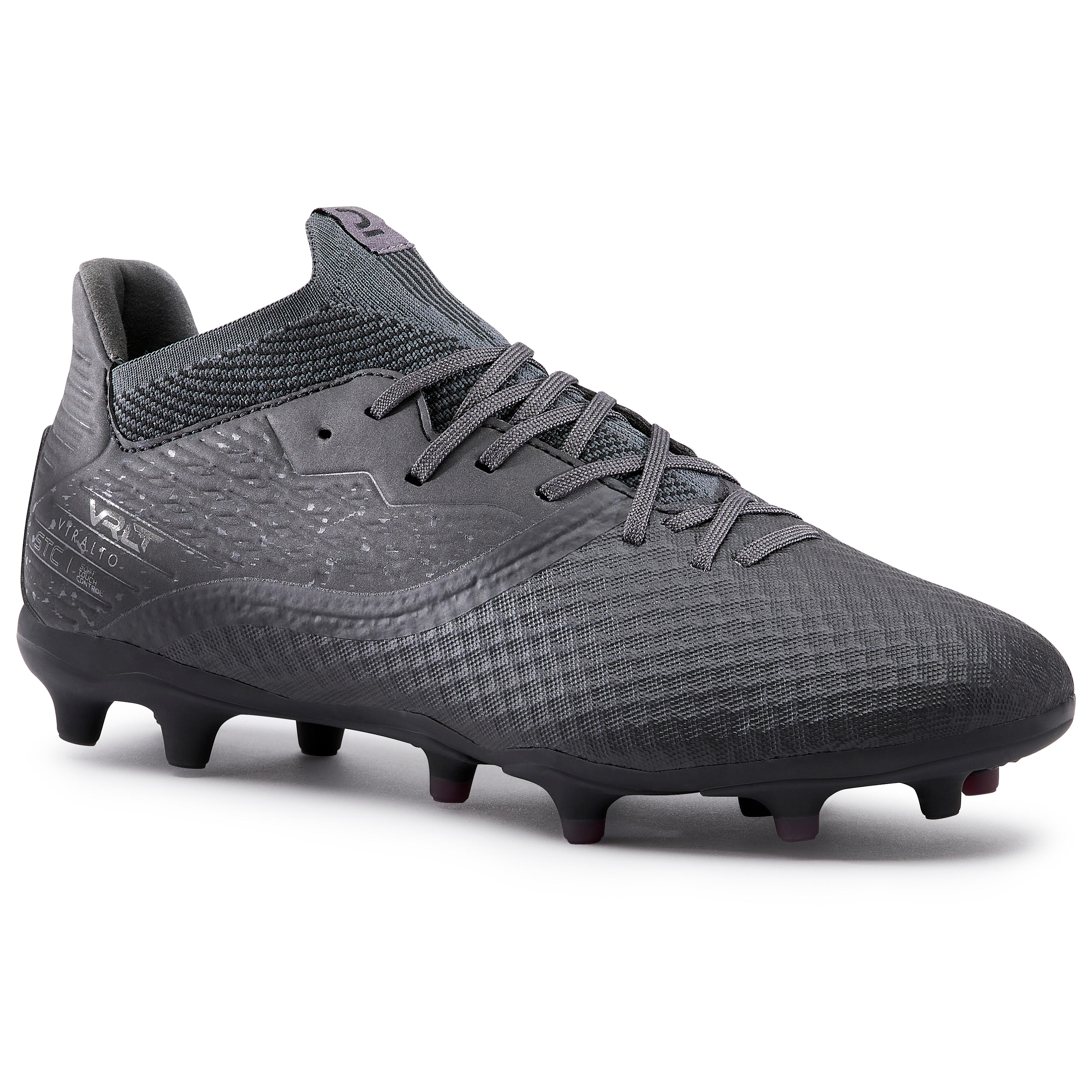 Kipsta Fussballschuhe Nocken Viralto III 3D Air Mesh FG marineblau