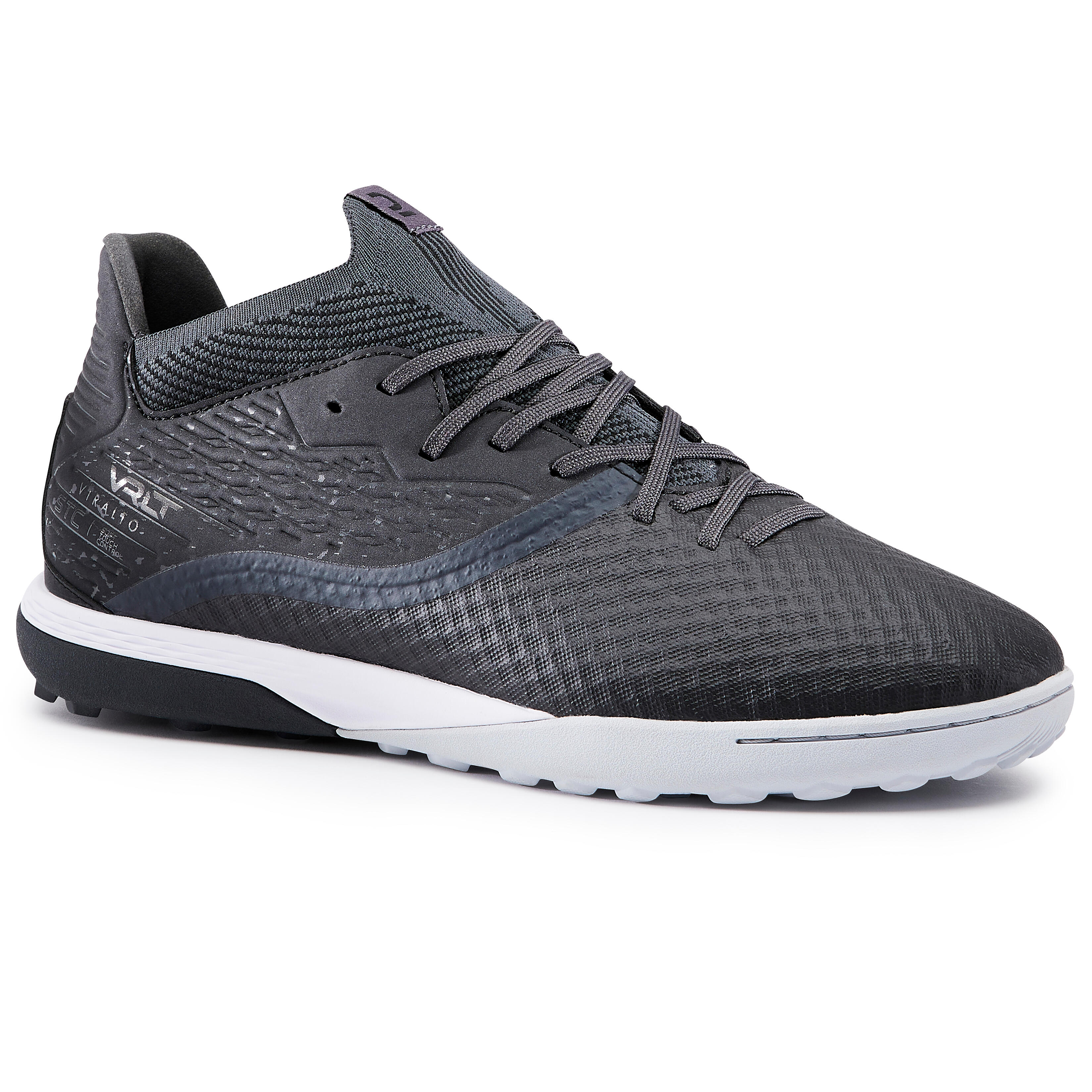 Kipsta Fussballschuhe Multinocken VIRALTO III 3D Air Mesh TF schwarz