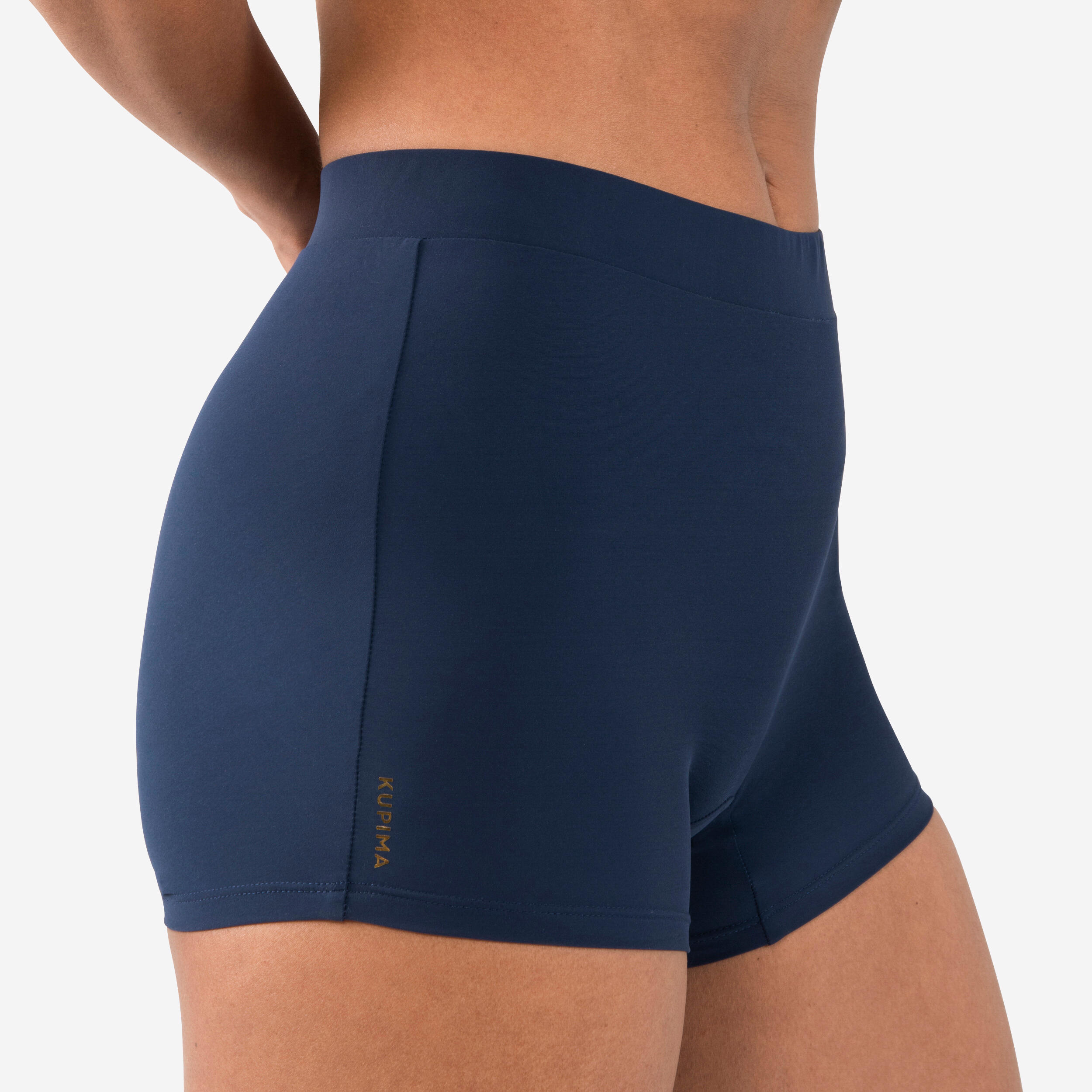 Kalenji Laufhose Shorty Leichtathletik Damen blau