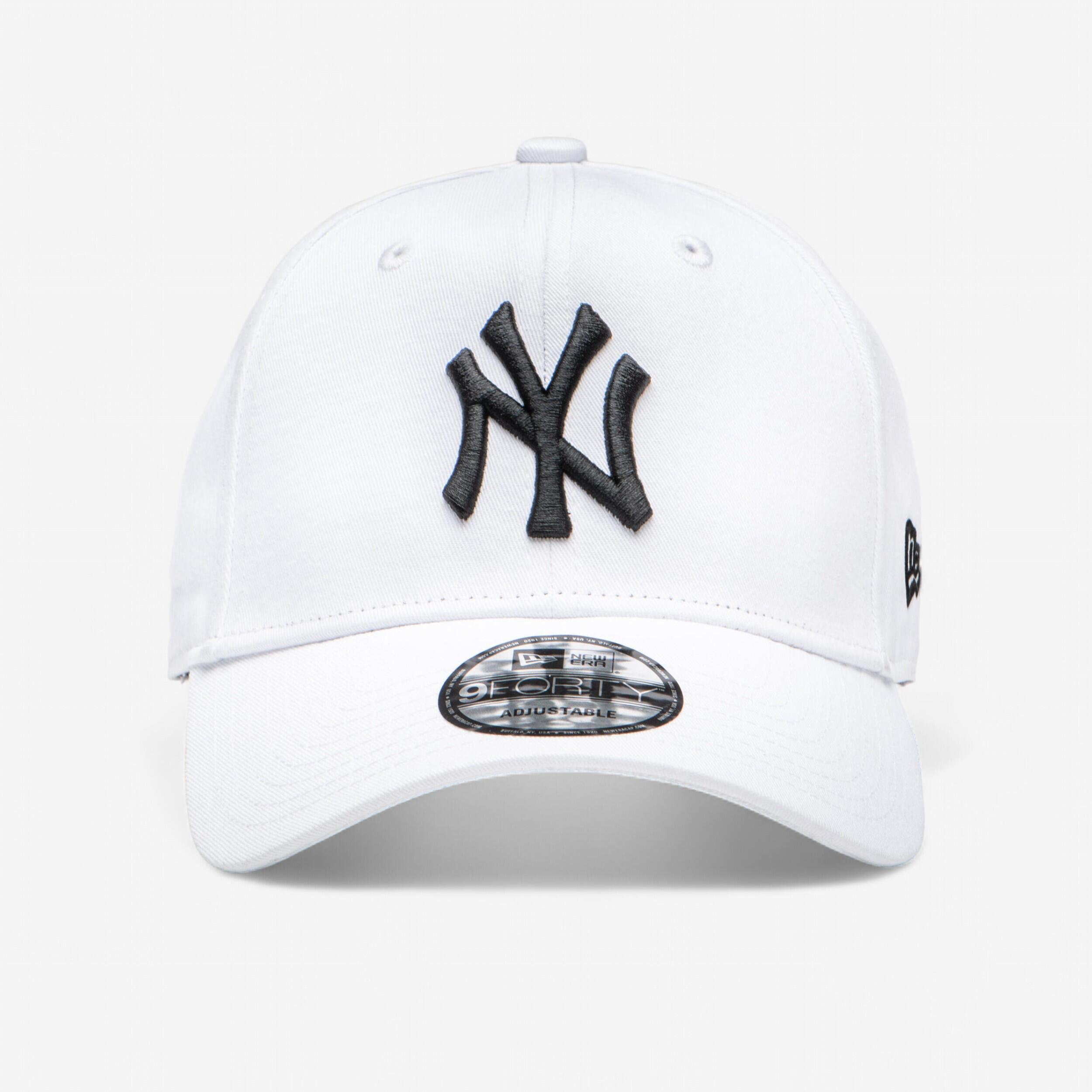 New Era Baseball Cap MLB New Era 9Forty New York Yankees Damen/Herren weiss/schwarz