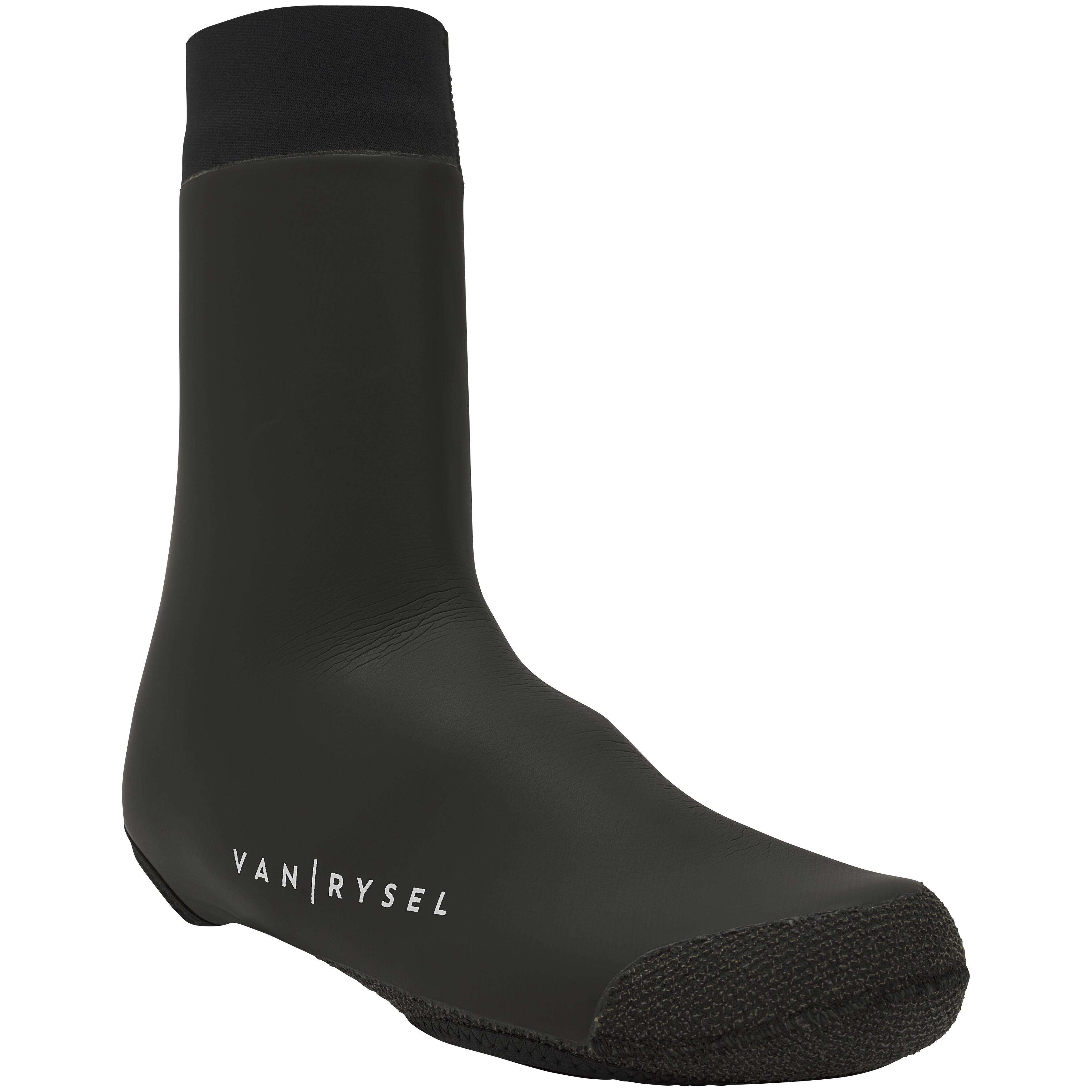 Van Rysel Fahrrad Überschuhe Rennrad RR 900 Herren schwarz (5mm)