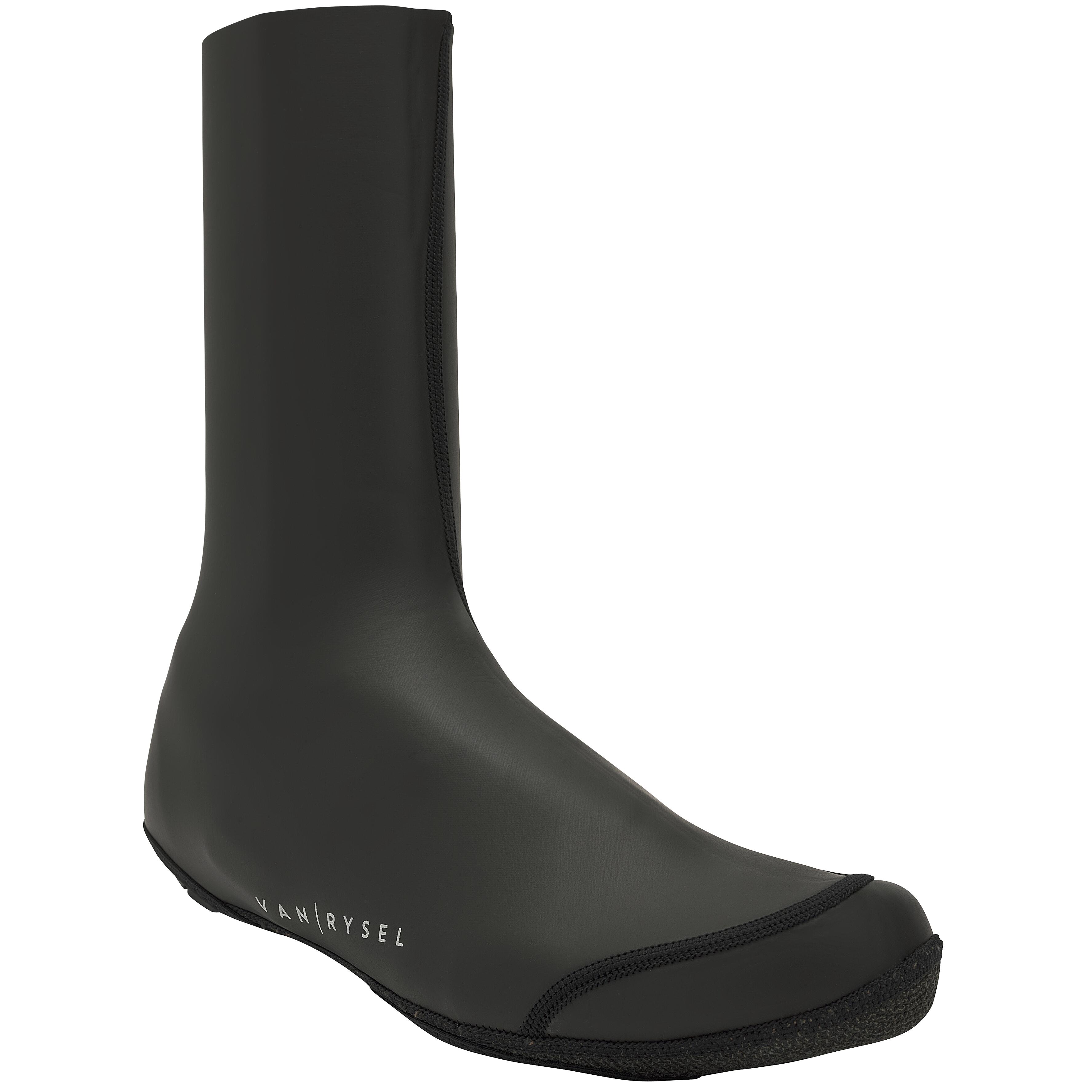 Van Rysel Fahrrad Überschuhe Rennrad RR 500 Herren schwarz 2 mm