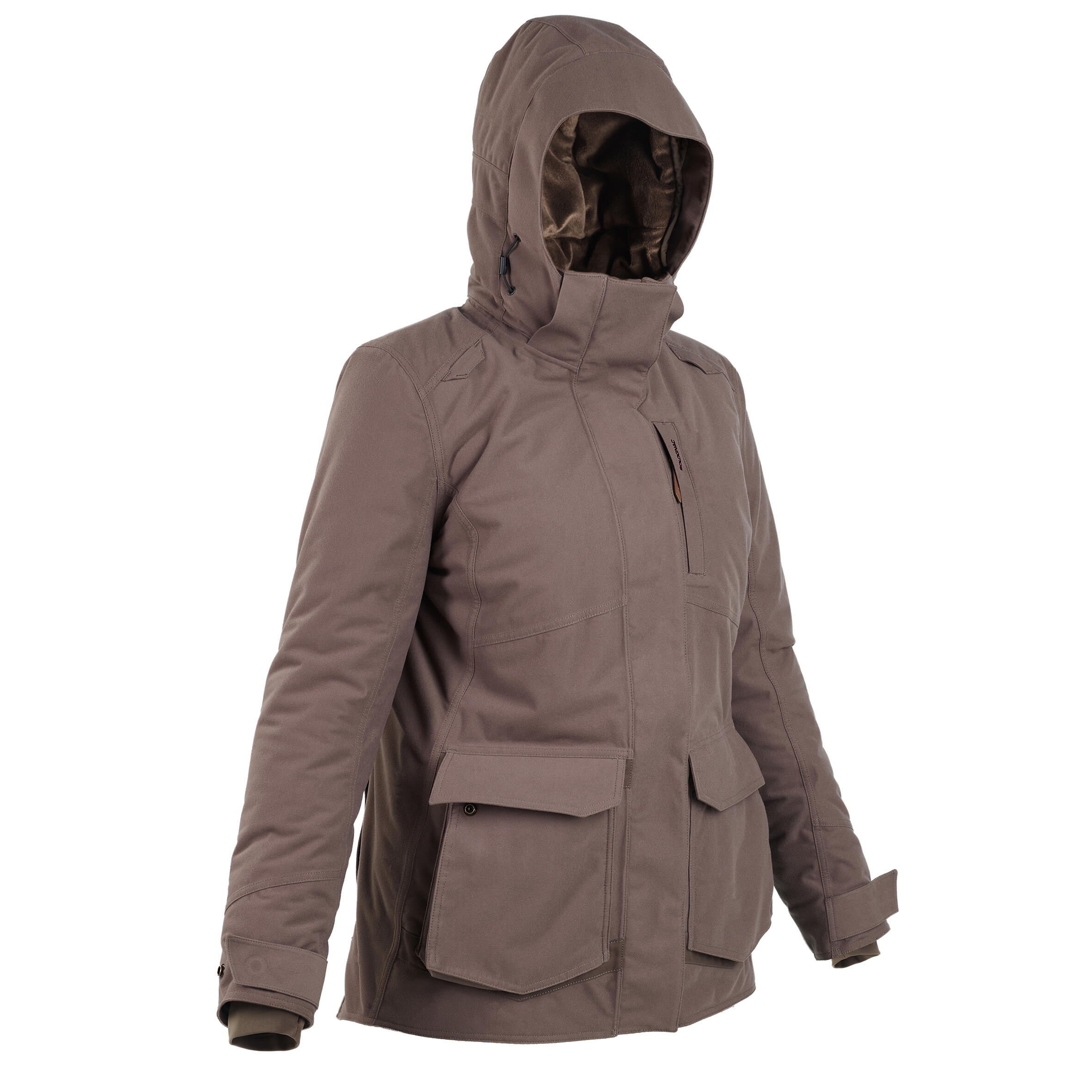 Solognac Jagdjacke 500 Damen 3-in-1 warm, wasserdicht braun