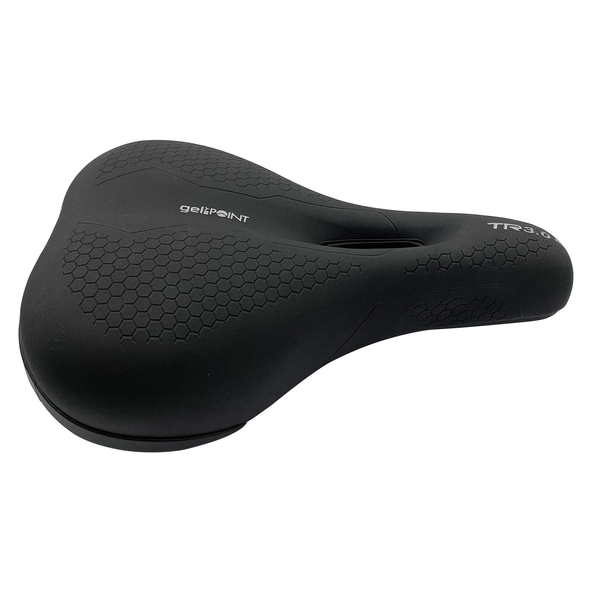 No Brand Trekking Sattel mit Gel schwarz