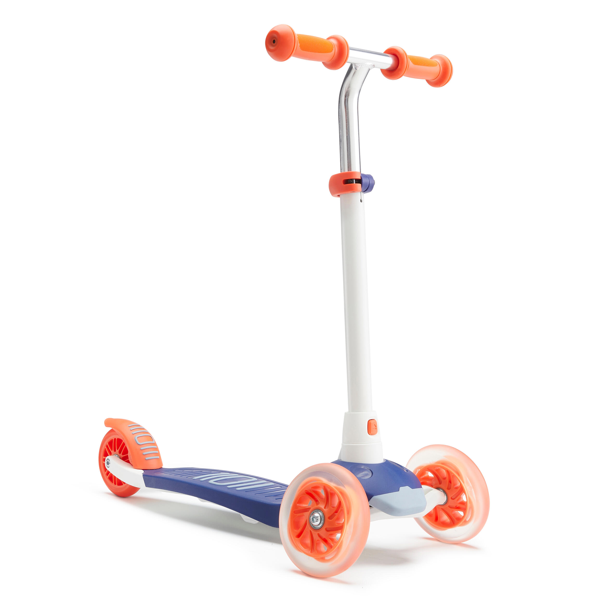 Oxelo Scooter Tretroller B1 500 v2 Kinder weiss/mintgrün