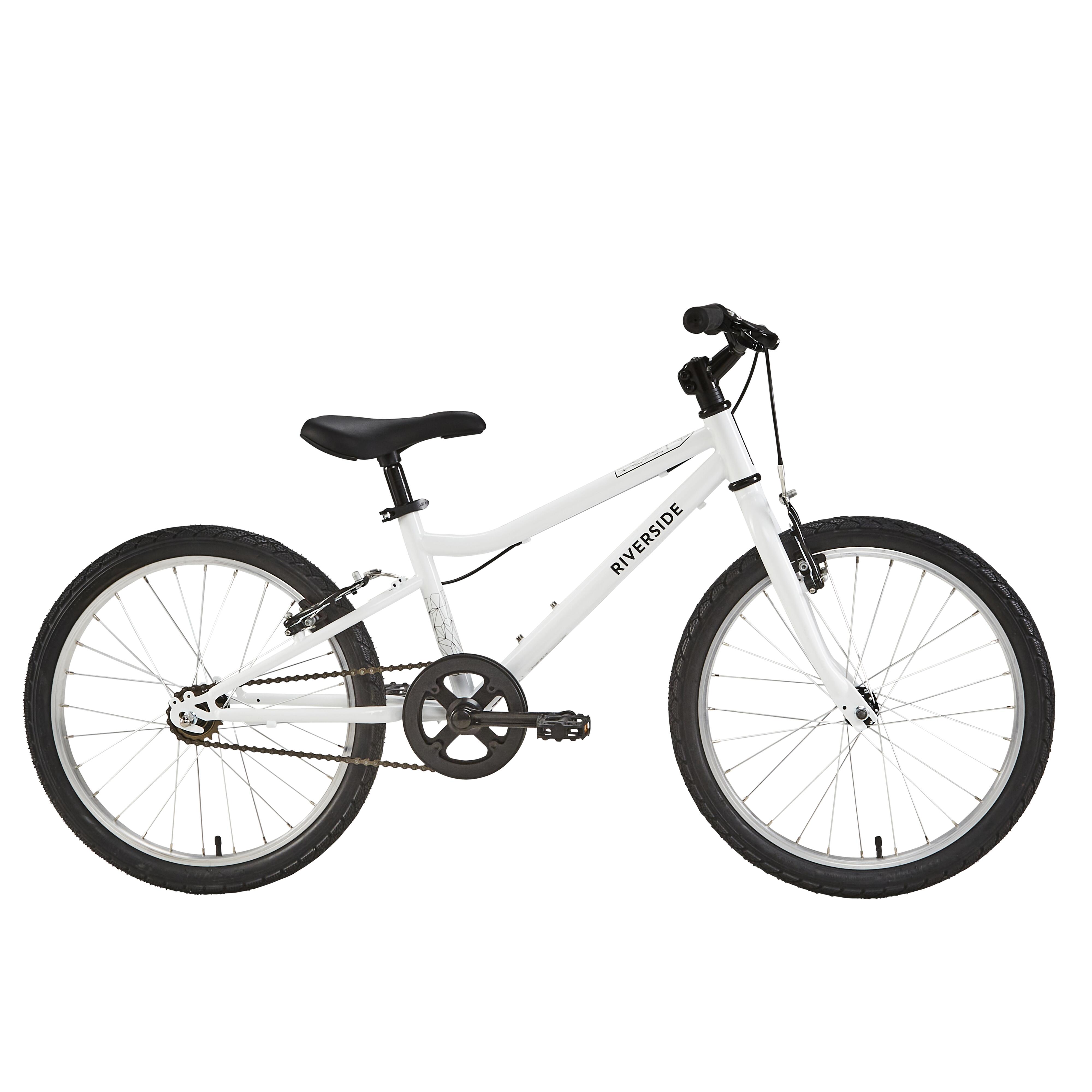 Btwin Kinderfahrrad Trekkingrad 20 Zoll Riverside 100 weiß