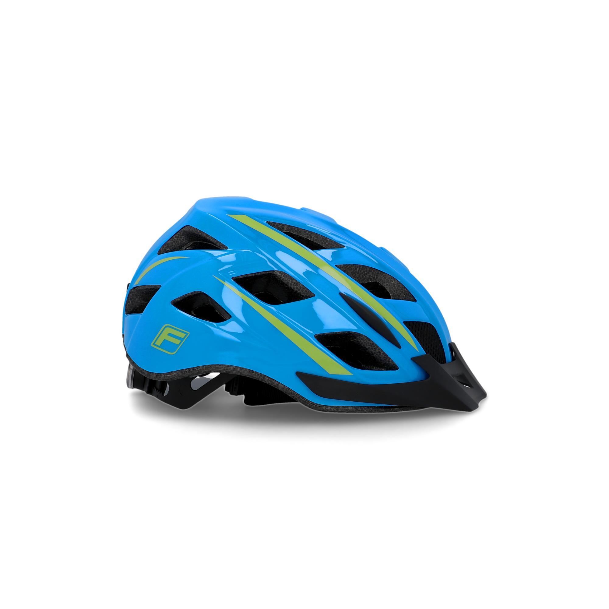 No Brand Fahrradhelm City Fischer Montis blau/grün