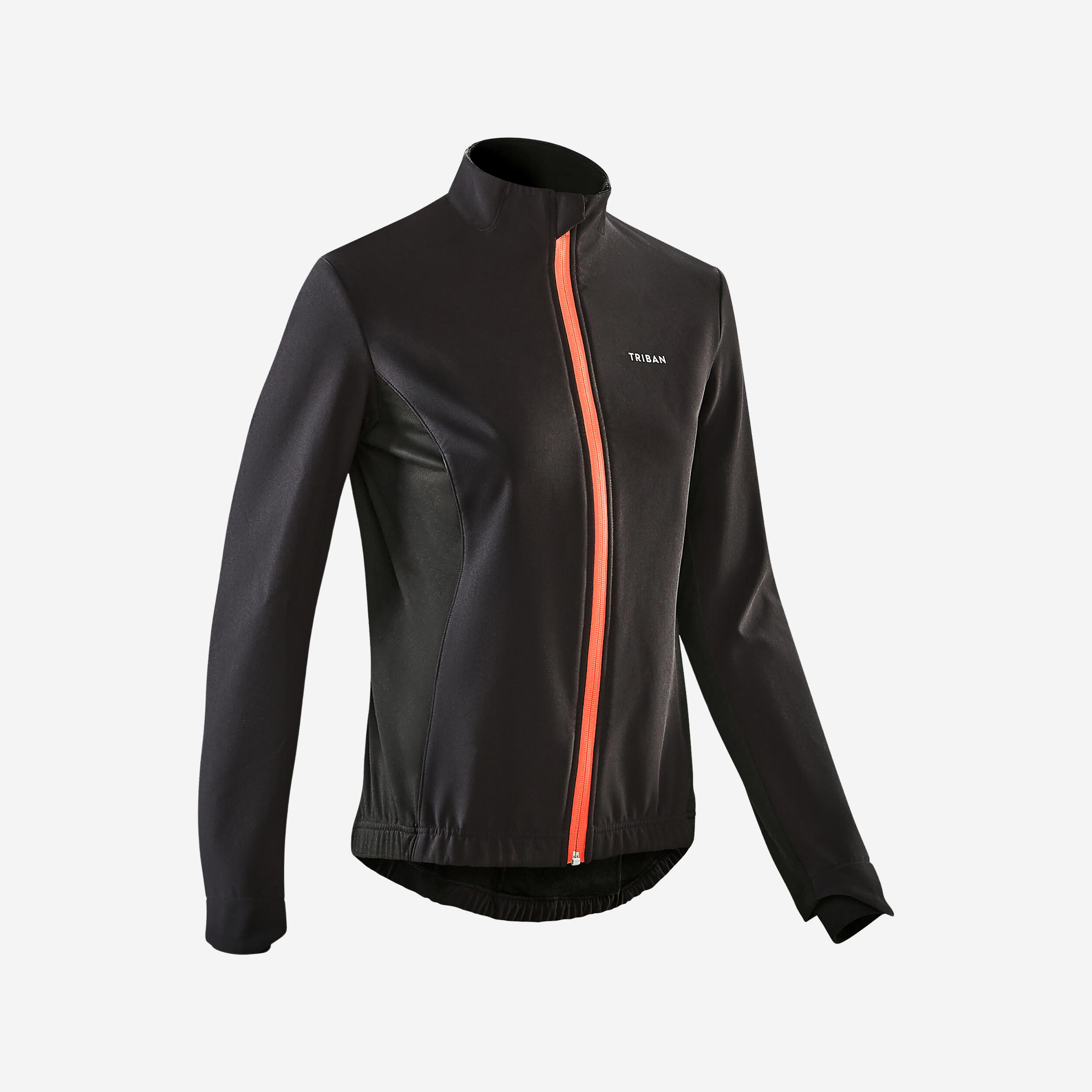 Van Rysel Fahrradjacke 100 Damen schwarz