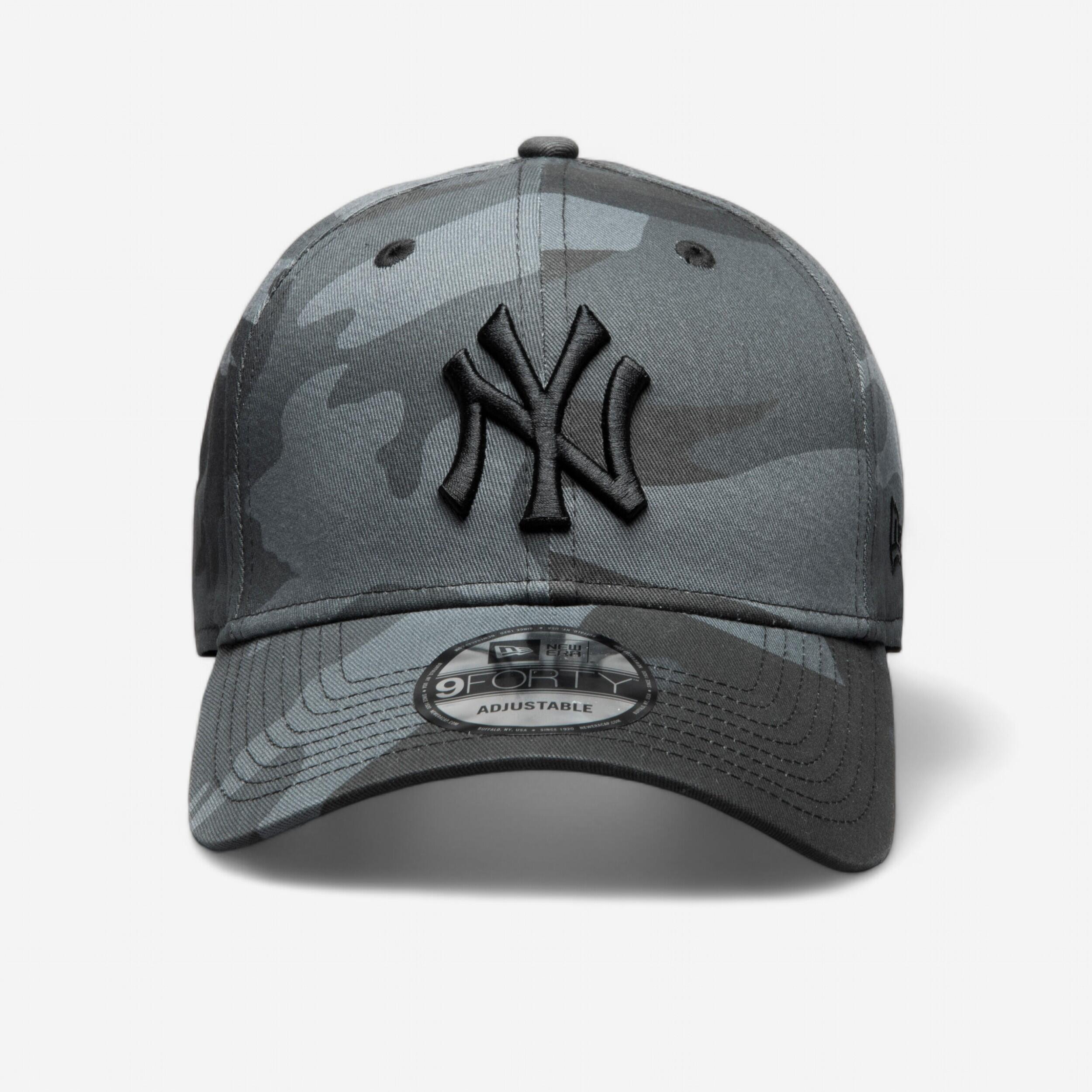 New Era Baseball Cap MLB 9Forty New York Yankees Damen/Herren grau