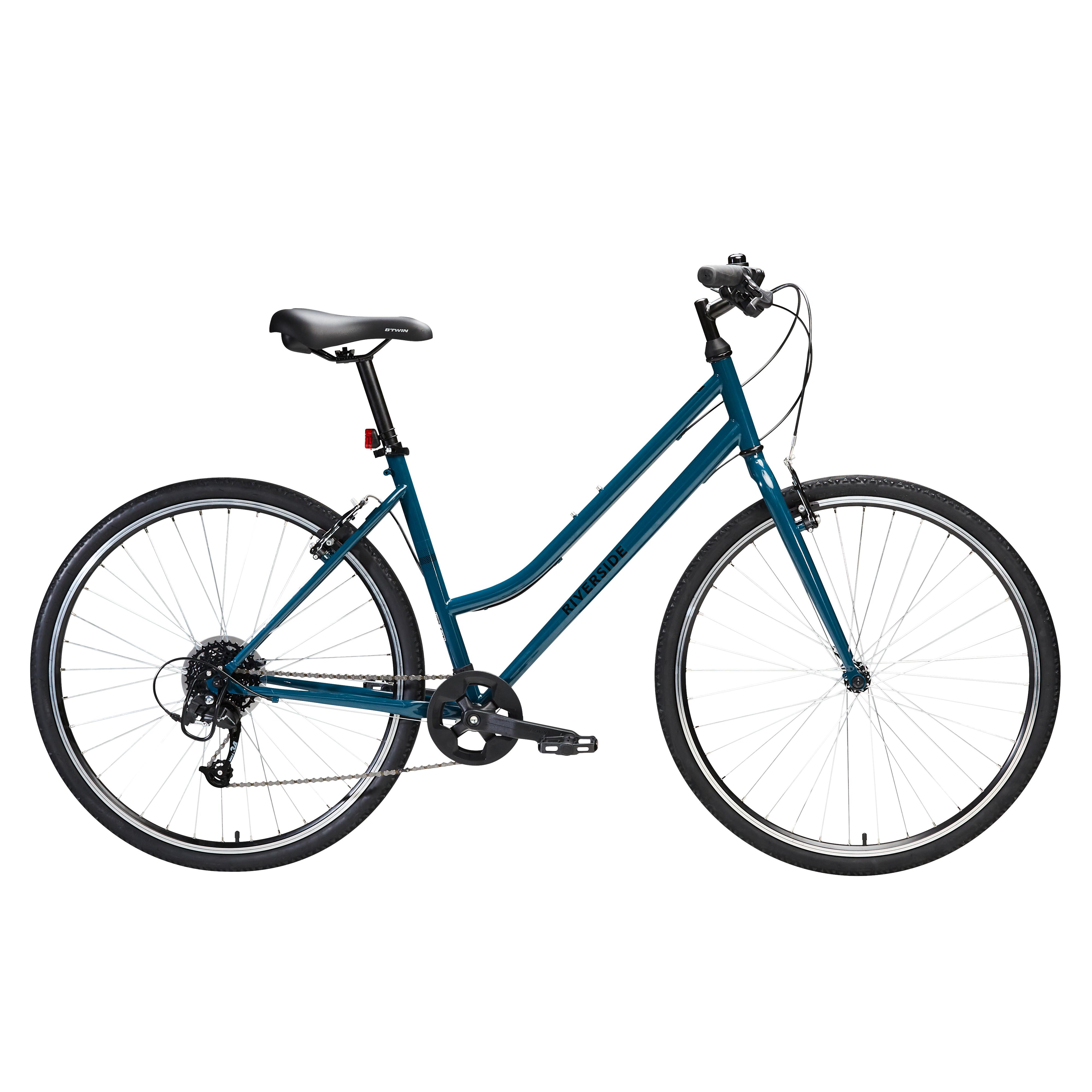 Riverside Cross Bike 28 Zoll Riverside 120 tiefer Einstieg petrolblau
