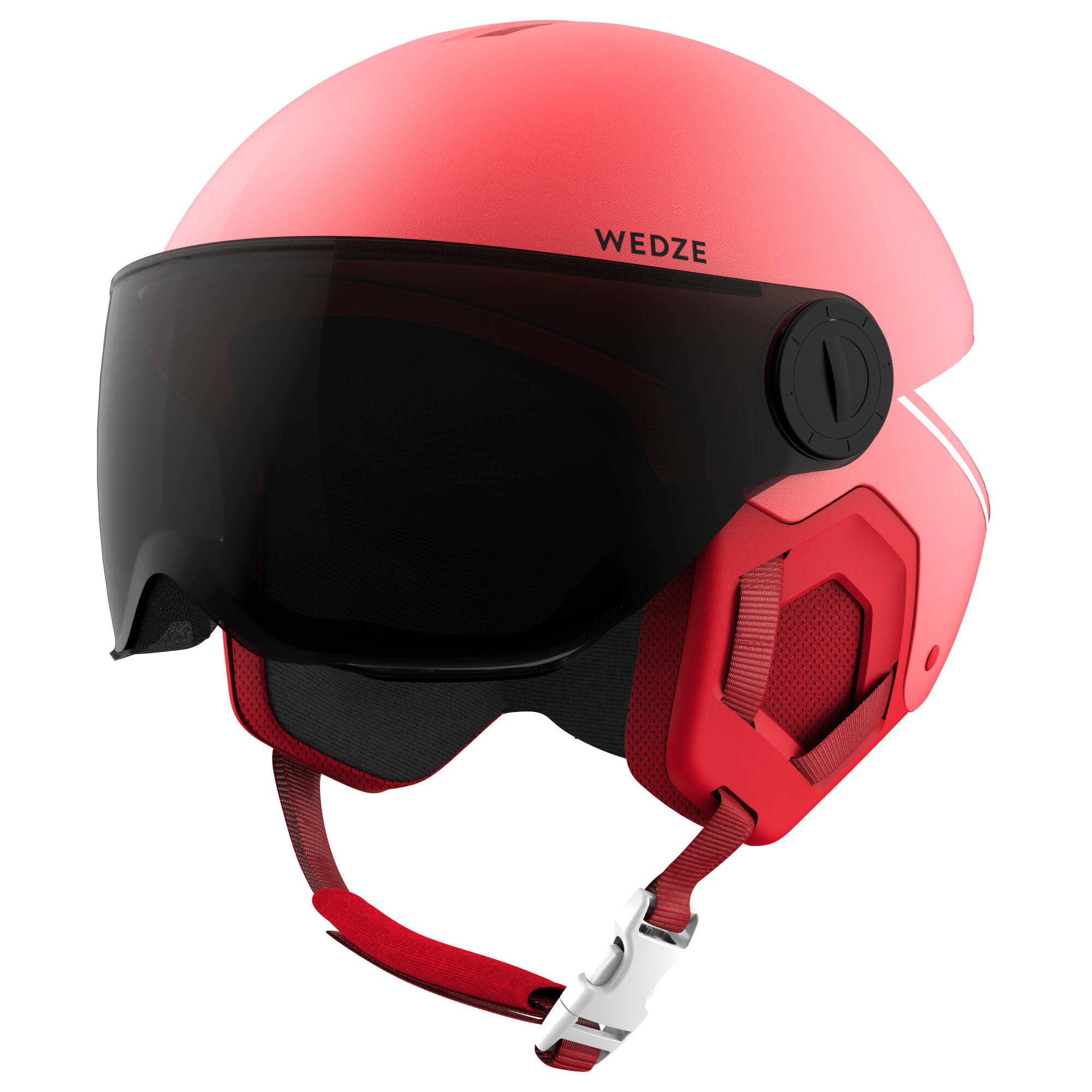 Wedze Skihelm H-KD 550 marineblau/rot