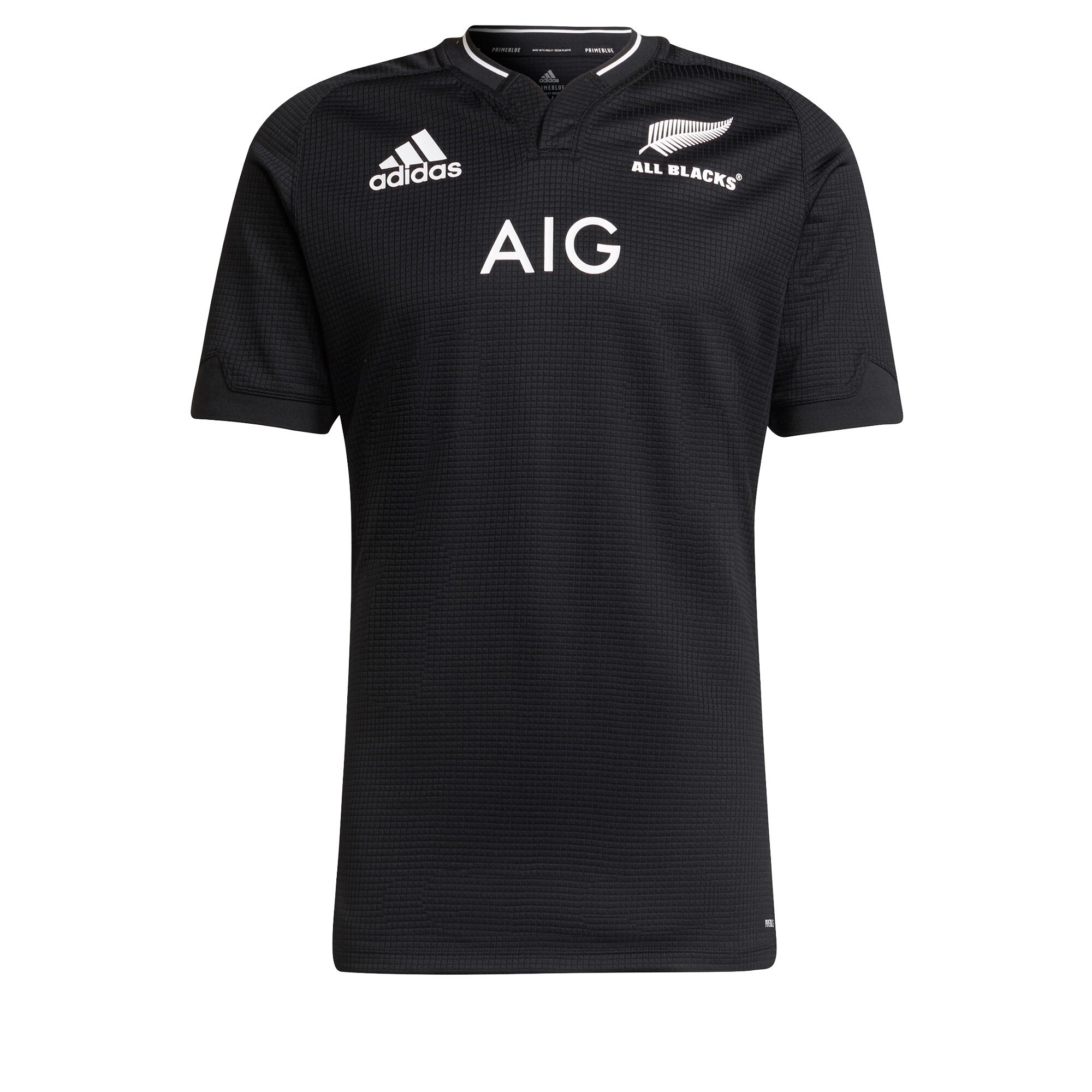 Adidas Rugbytrikot All Blacks Neuseeland 2021 Damen/Herren schwarz Replica